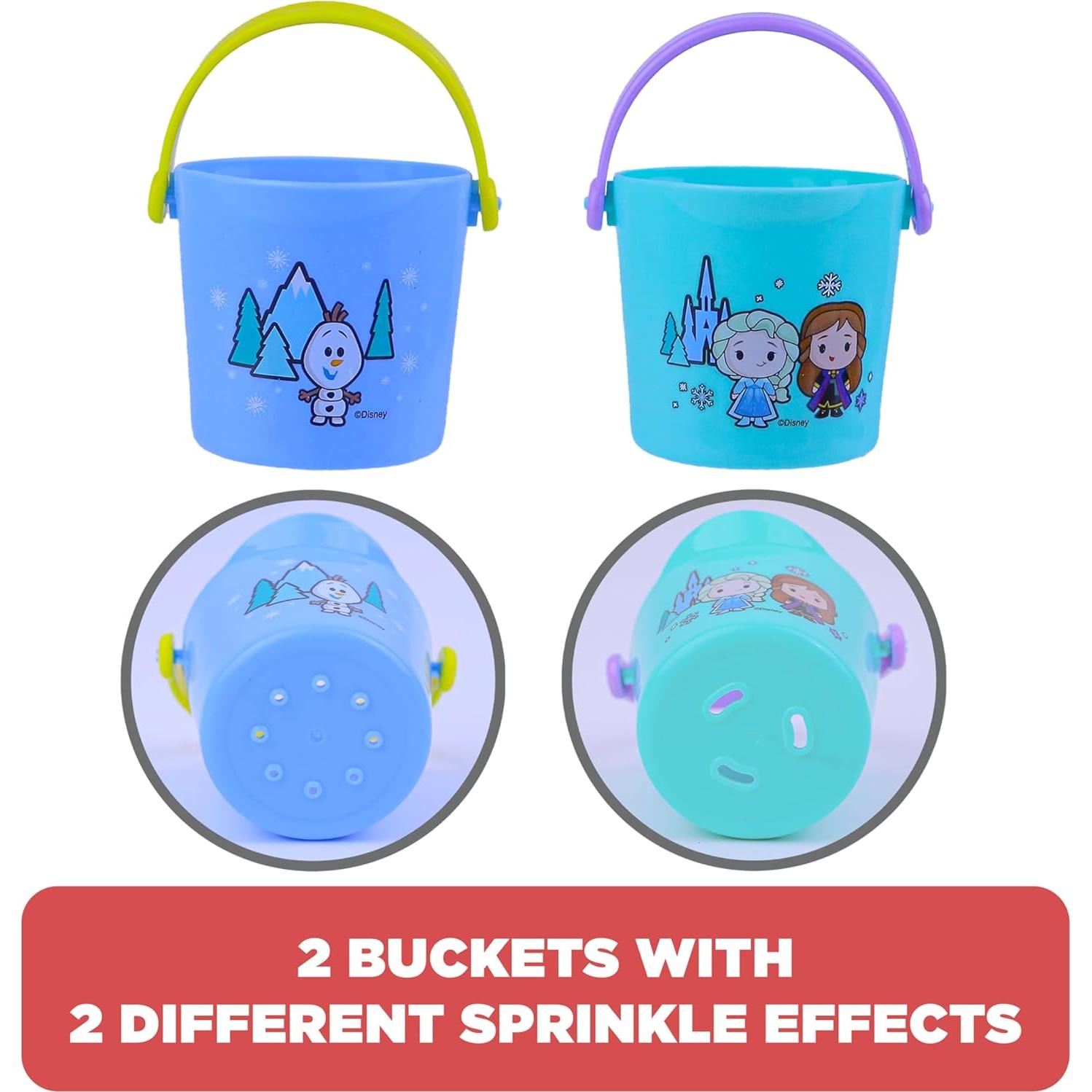 Set de Baño Frozen 11 Piezas - Juguetes y Títeres de Dedo