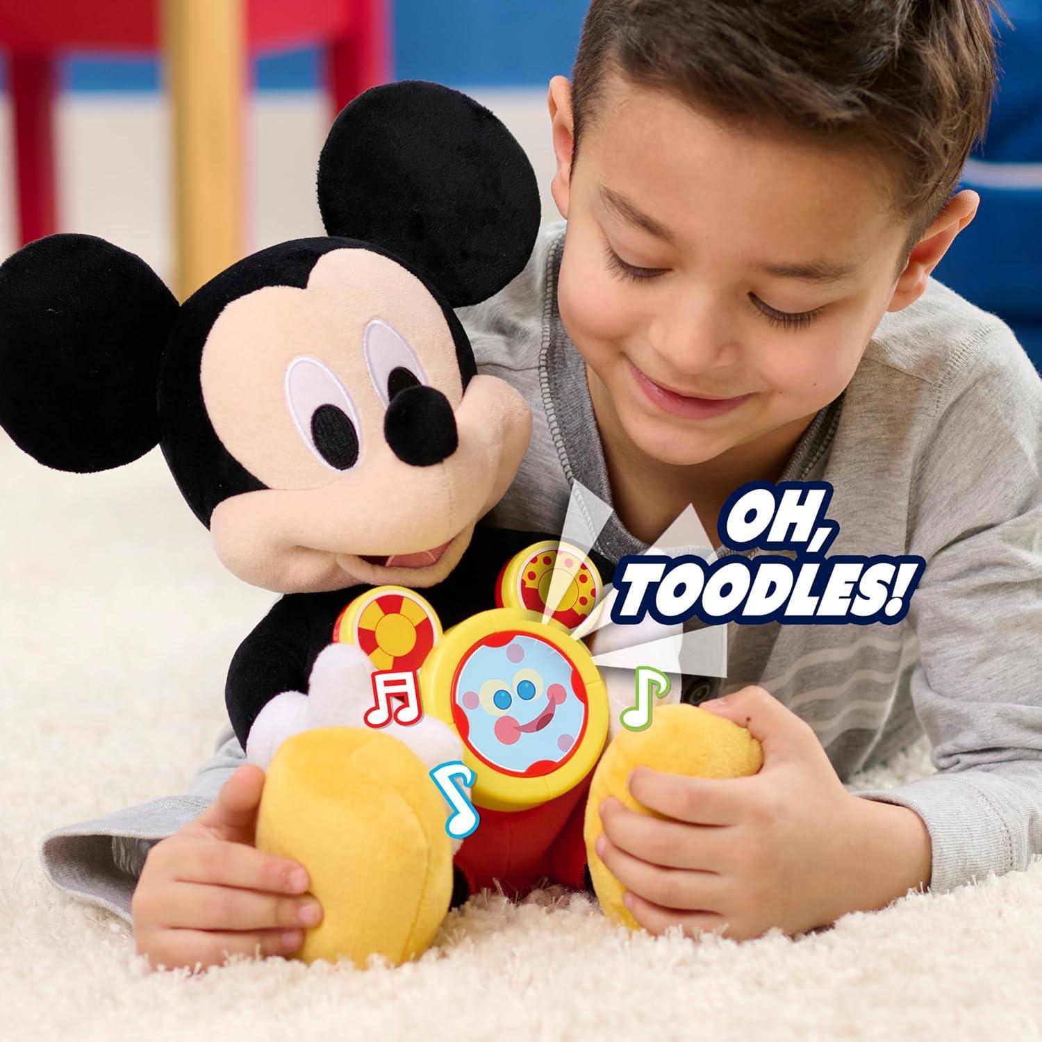 Peluche Interactivo Mickey Mouse Disney Jr. Oh, Toodles! 28 cm