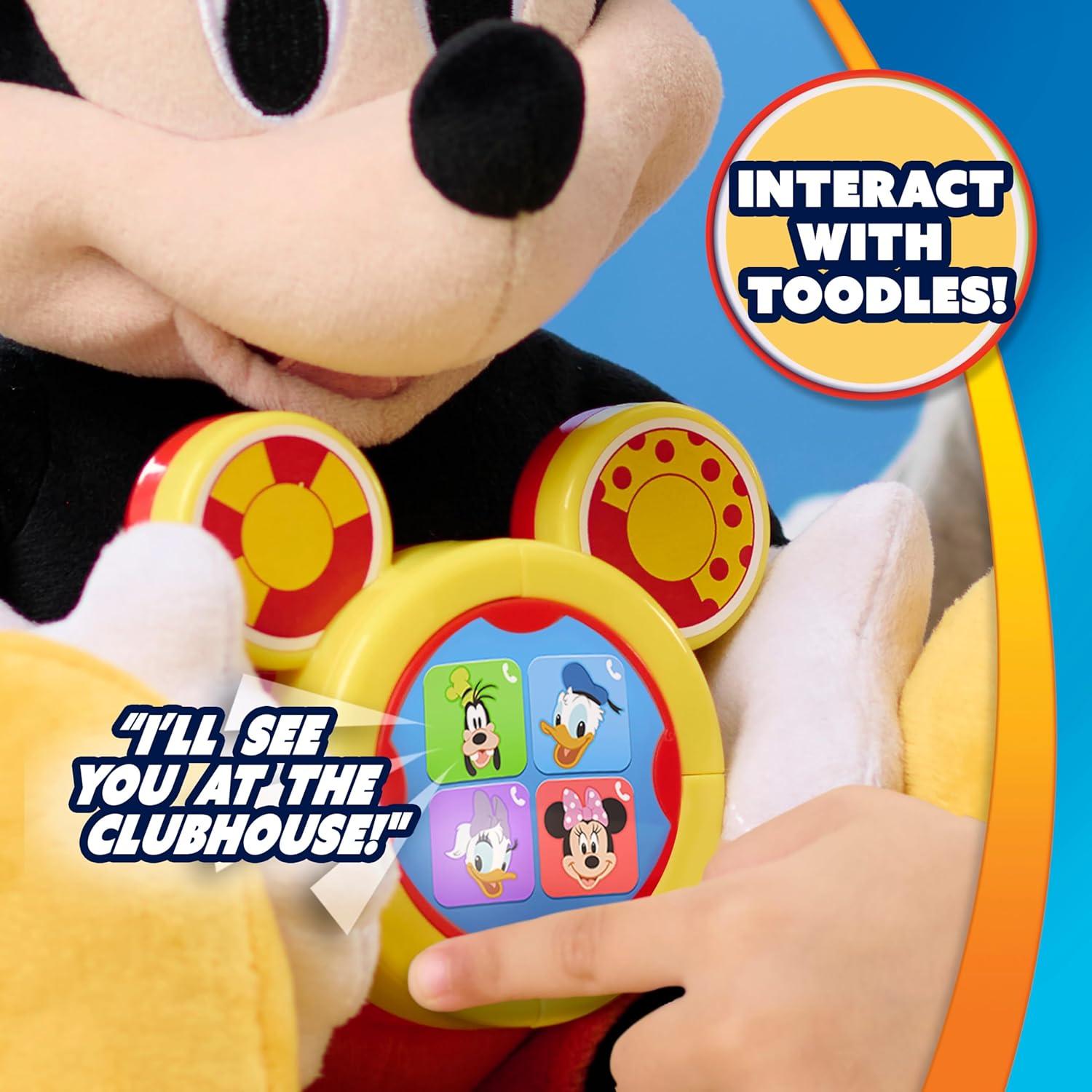 Peluche Interactivo Mickey Mouse Disney Jr. Oh, Toodles! 28 cm