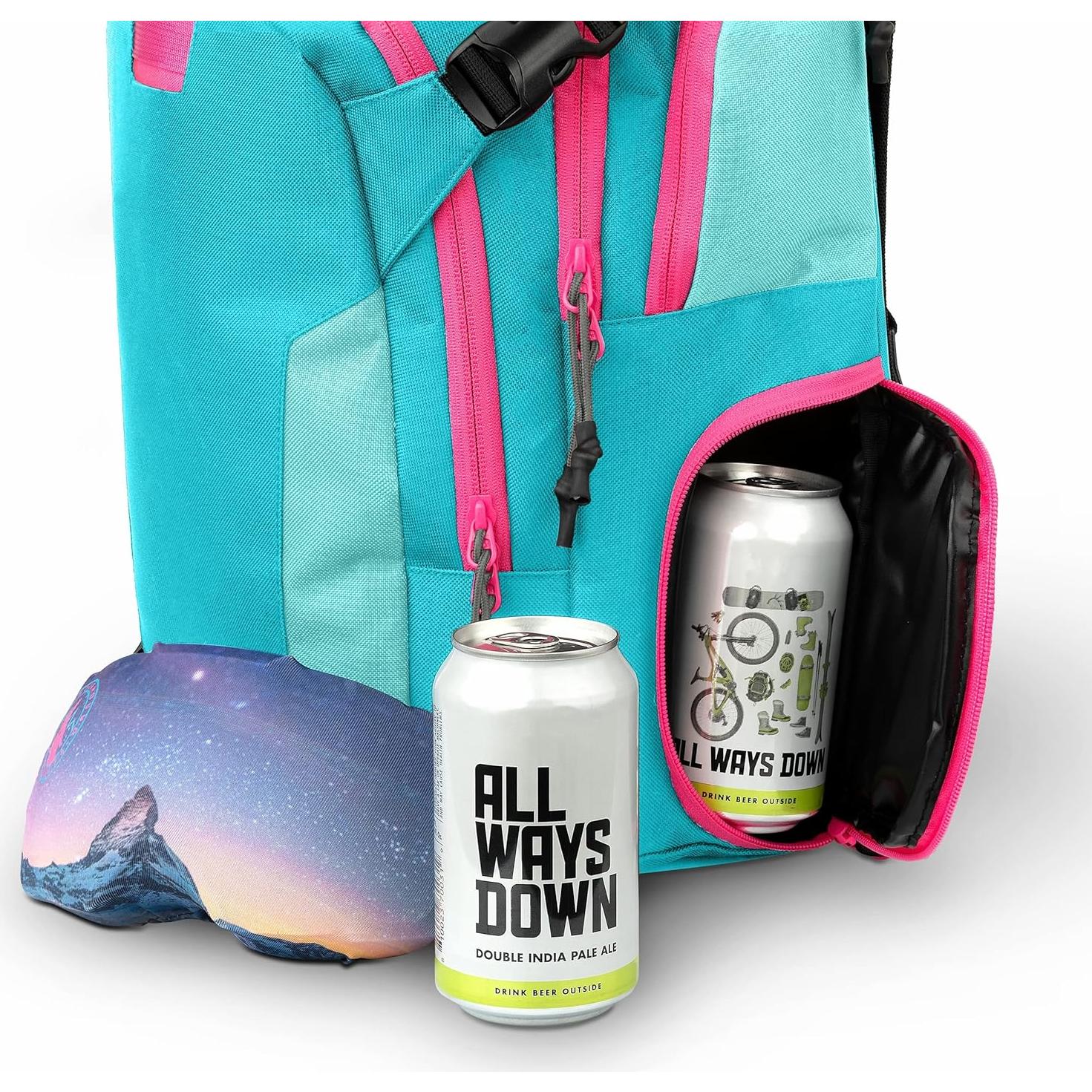 Mochila Enfriadora Premium 19L Turquesa para Aventura