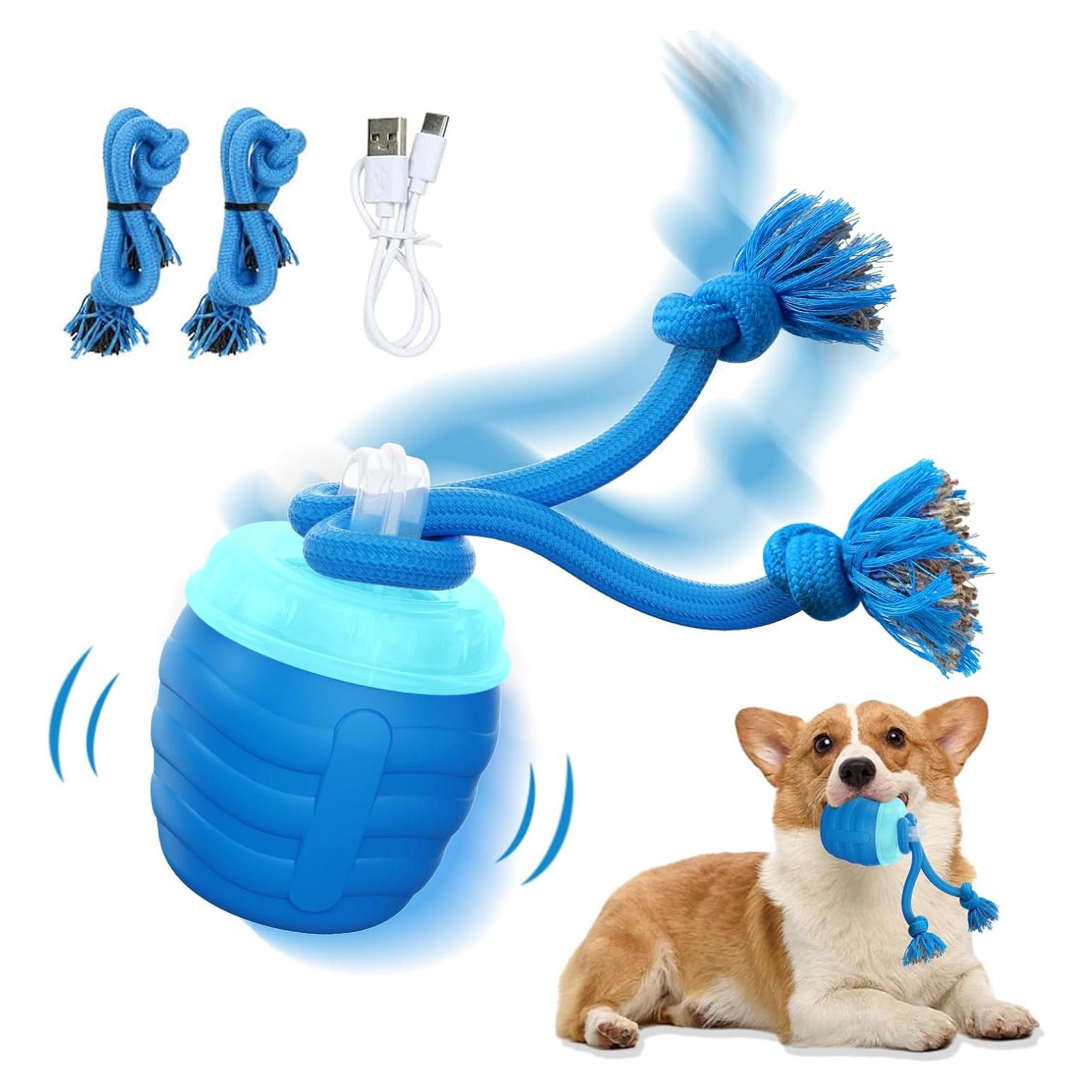 Pelota Interactiva para Perros Huimpet - Juguete Automático Azul
