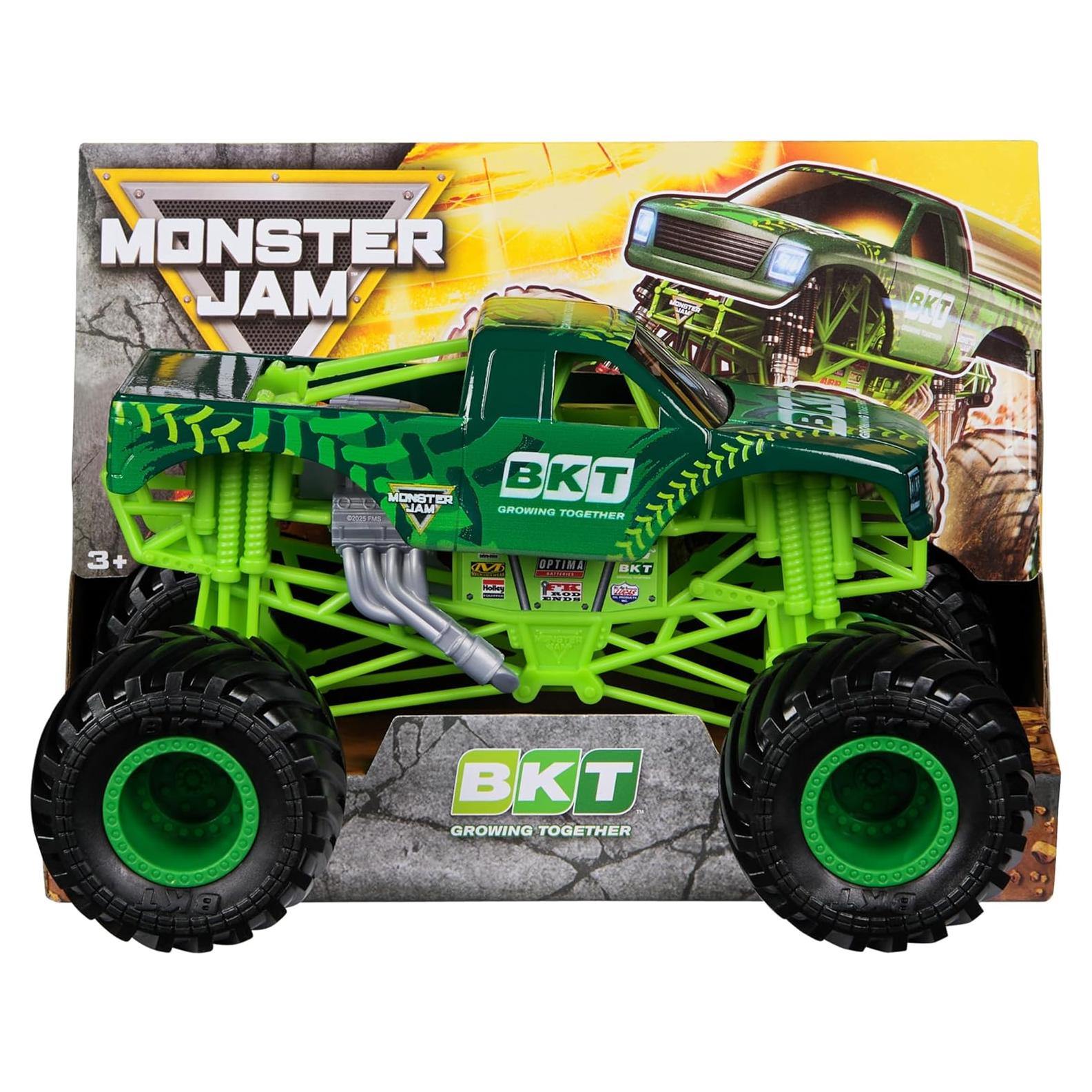 Camión Monstruo Die-Cast Monster Jam 1:24 BKT - Spin Master