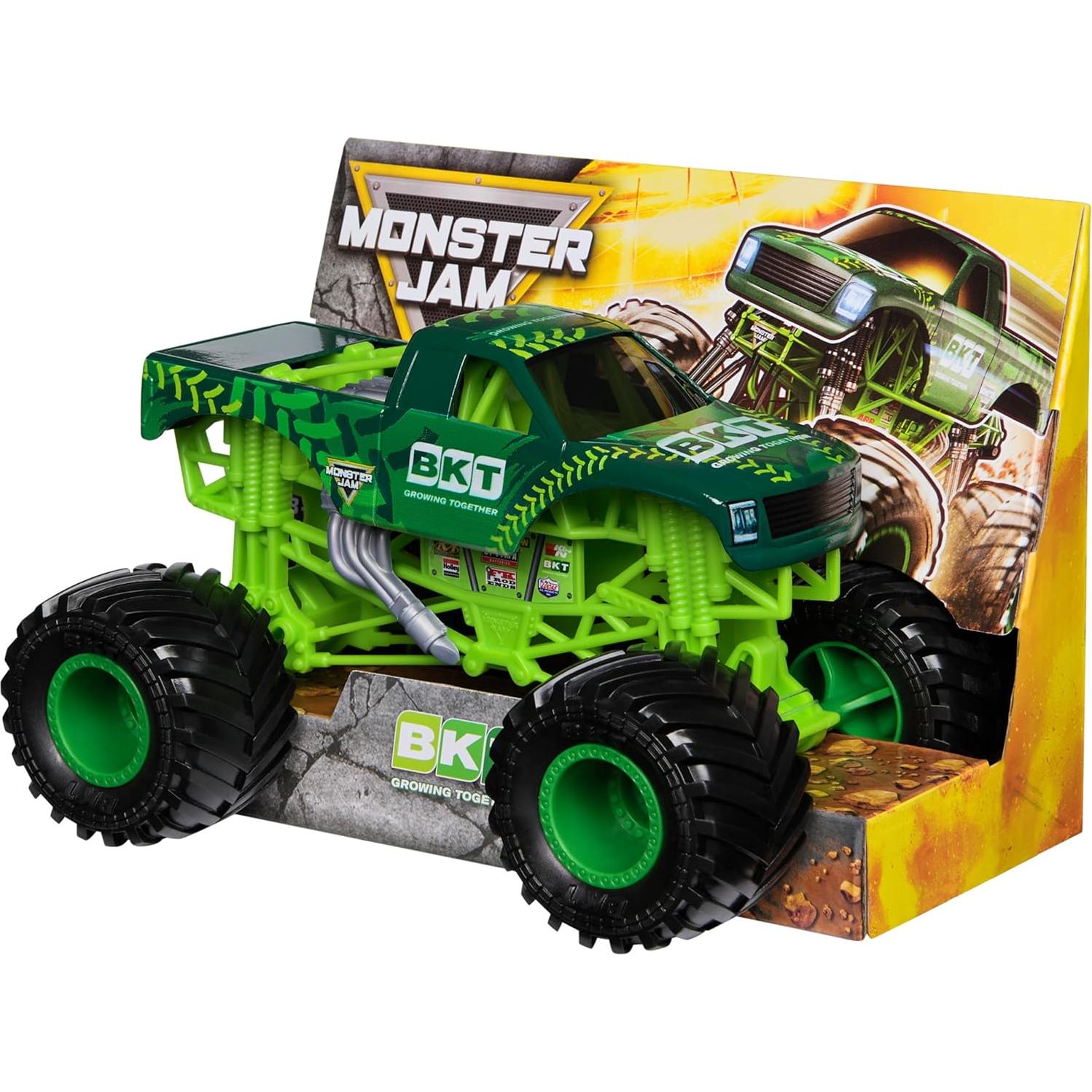 Camión Monstruo Die-Cast Monster Jam 1:24 BKT - Spin Master