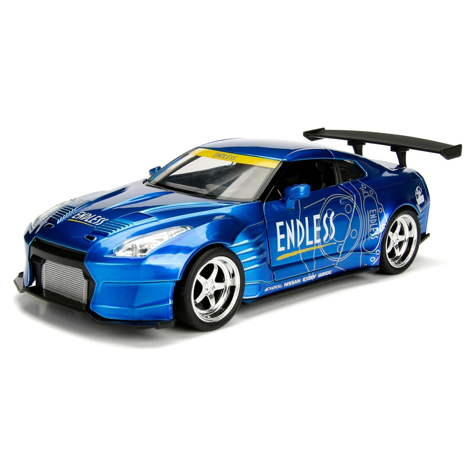 Coche Die-cast Jada 1:24 Nissan GT-R R35 Ben Sopra Azul