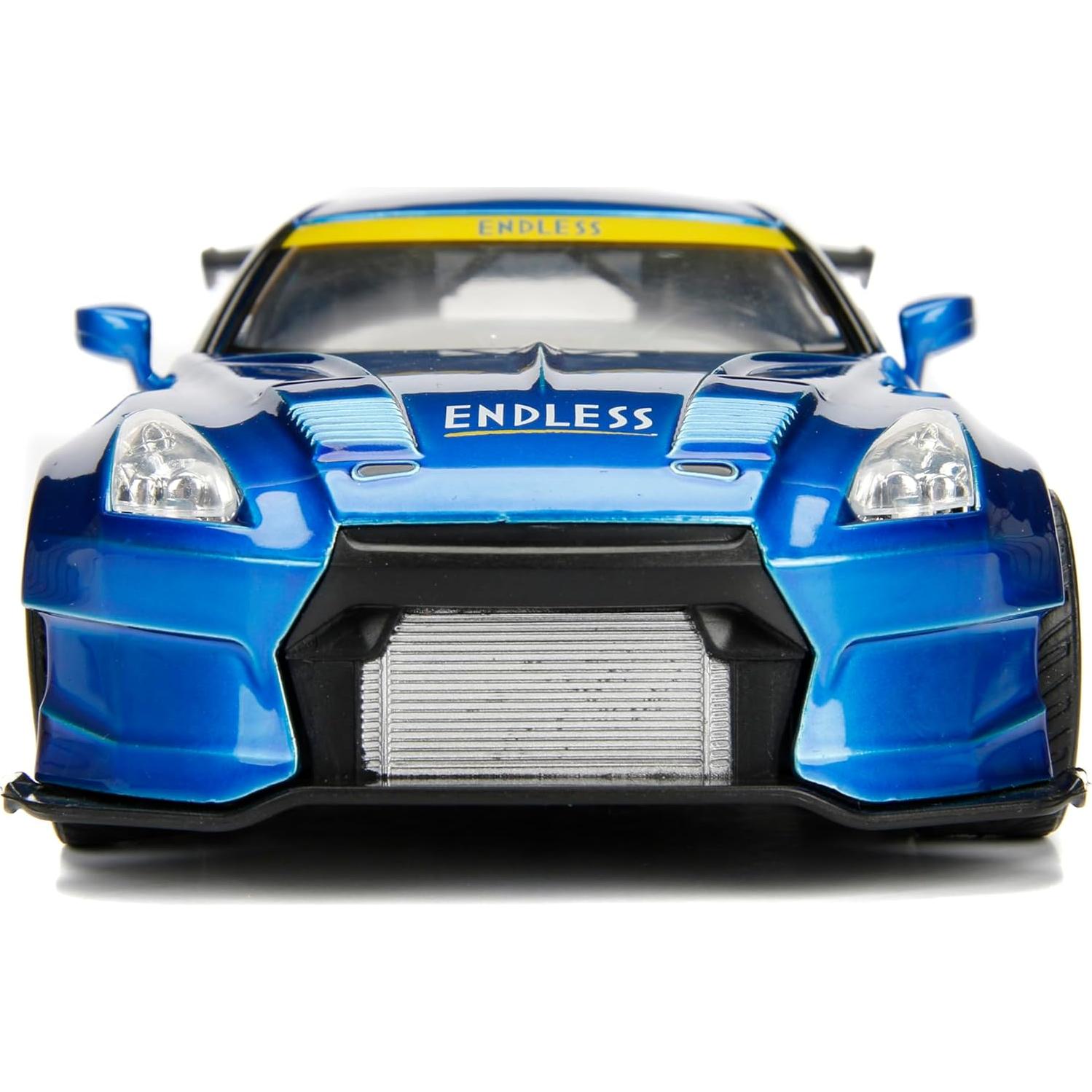 Coche Die-cast Jada 1:24 Nissan GT-R R35 Ben Sopra Azul
