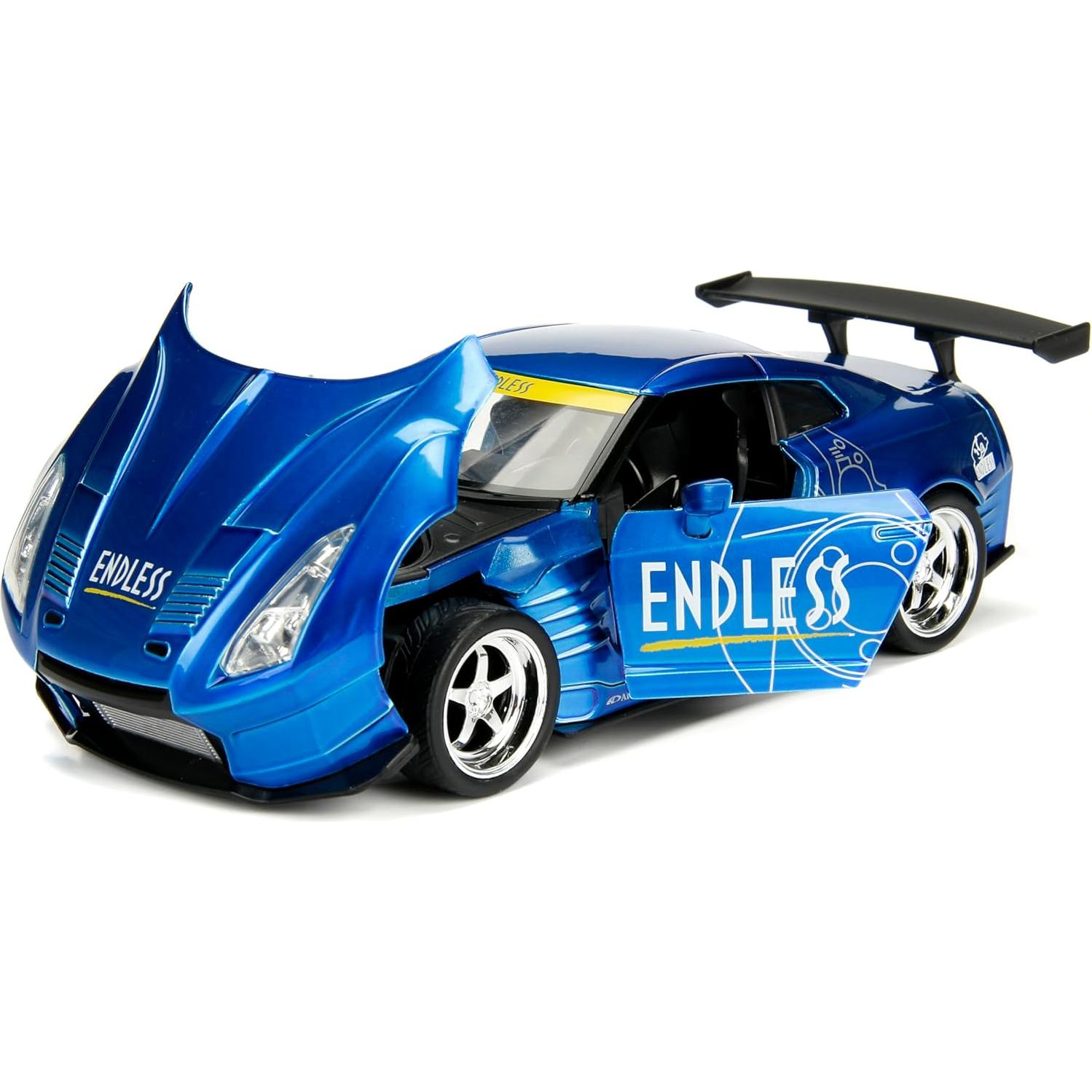 Coche Die-cast Jada 1:24 Nissan GT-R R35 Ben Sopra Azul