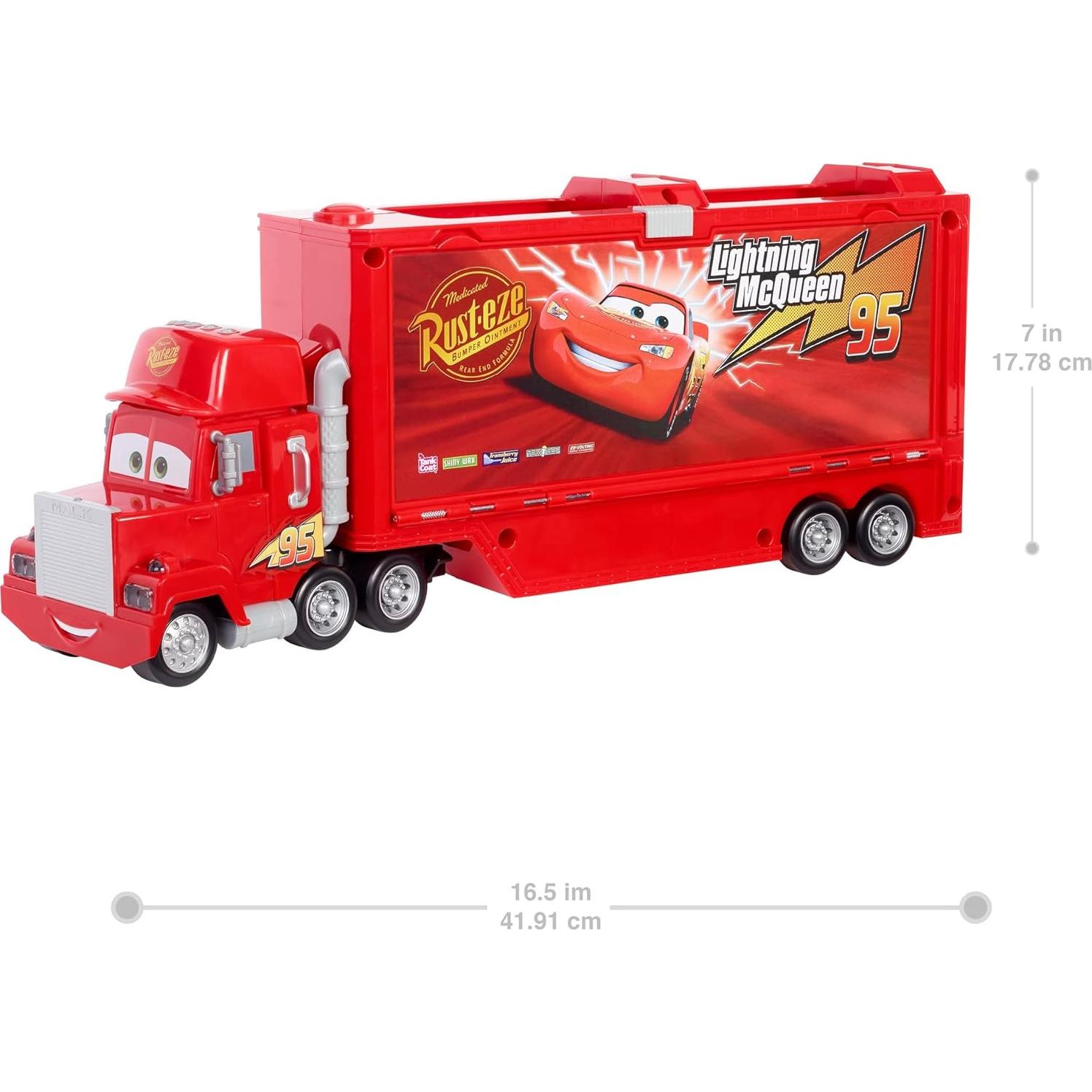 Remolque Mack de Lightning McQueen Mattel 43.2 cm con Sonidos