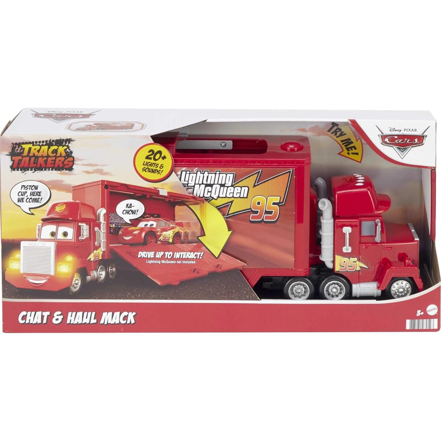 Remolque Mack de Lightning McQueen Mattel 43.2 cm con Sonidos