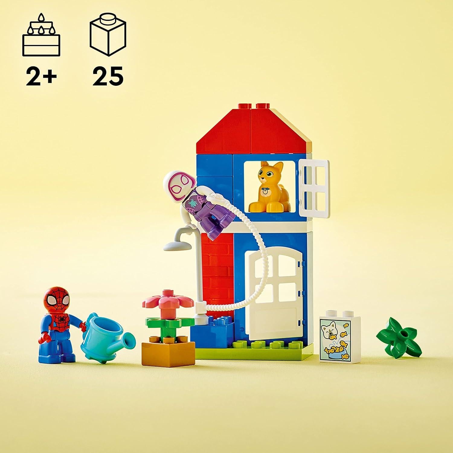 LEGO DUPLO Casa Marvel Spider-Man 10995, Juguete 2 años+