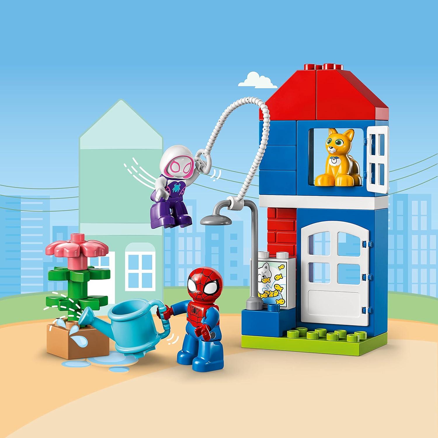 LEGO DUPLO Casa Marvel Spider-Man 10995, Juguete 2 años+