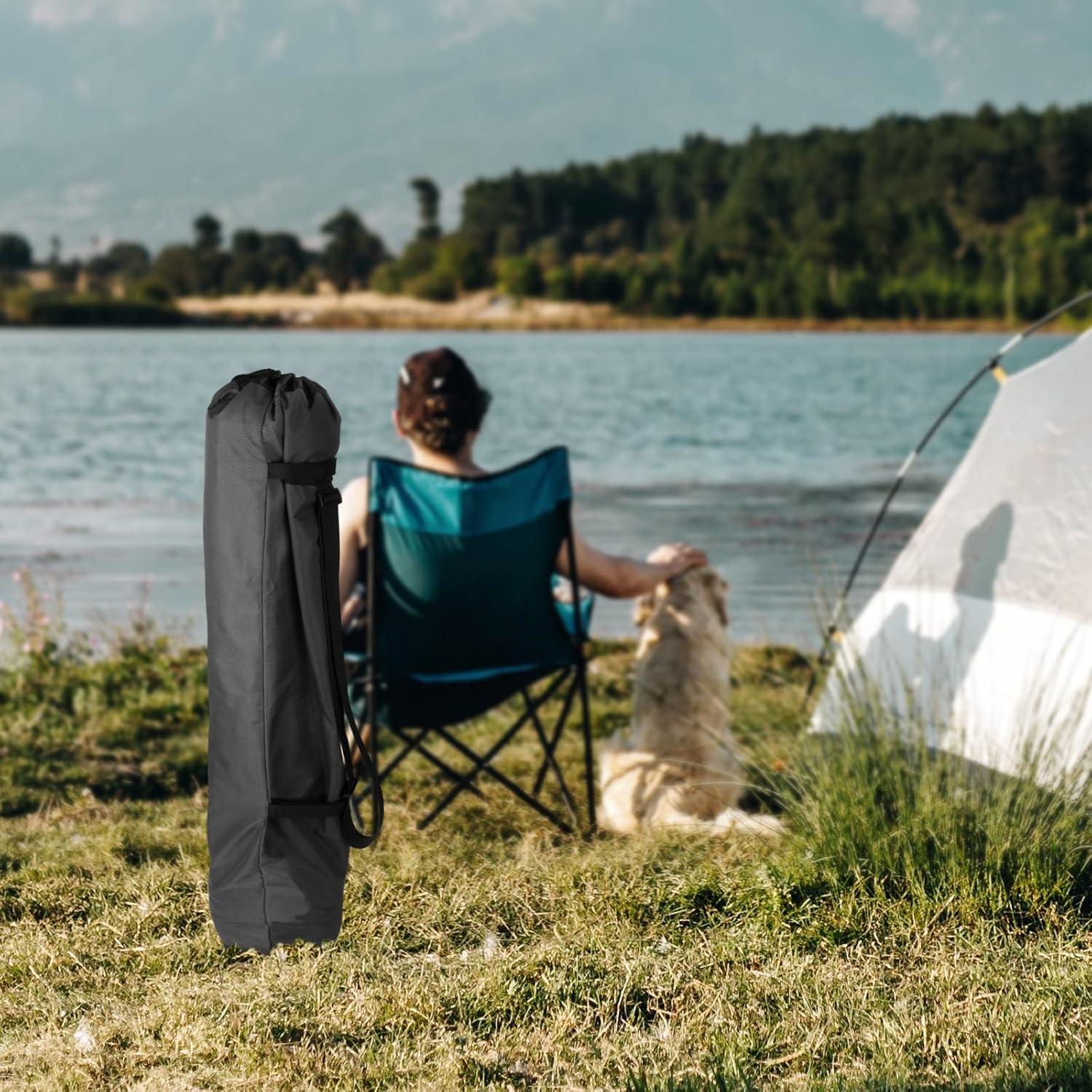 Bolsa de Silla Plegable Xxerciz Gris con Correa Ajustable