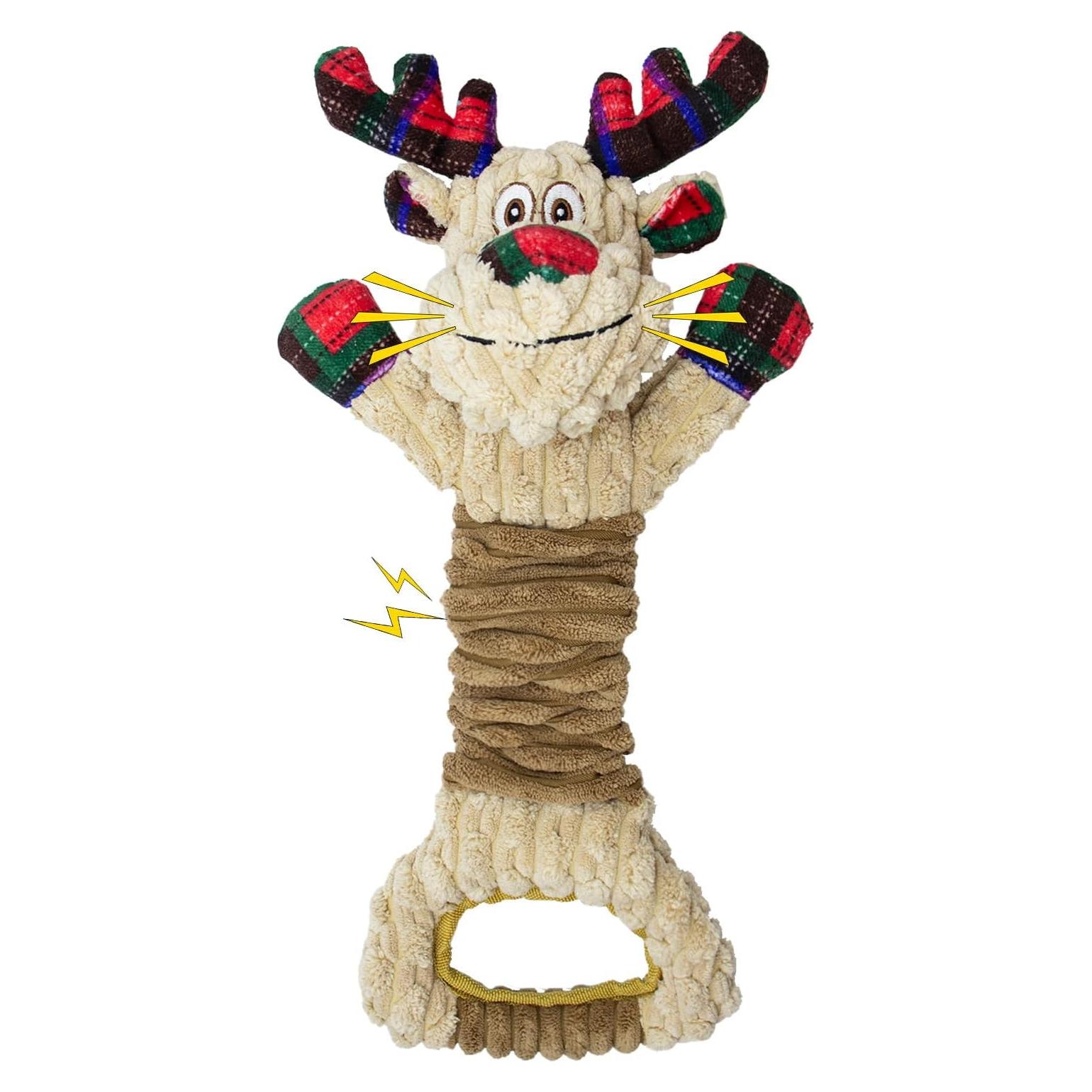 Juguete Squeaky para Perros LSSYYQQ Ciervo 30cm Interactivo