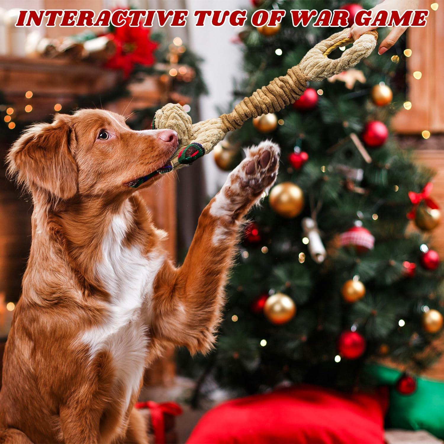 Juguete Squeaky para Perros LSSYYQQ Ciervo 30cm Interactivo