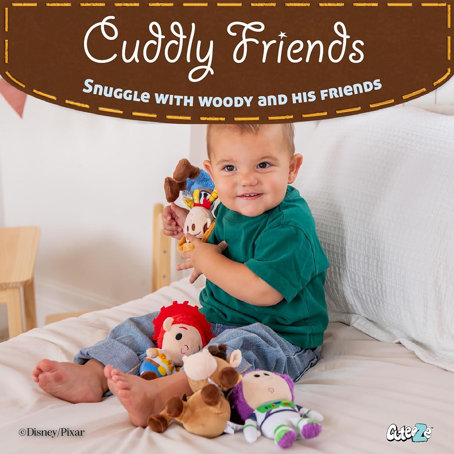 Juego de Peluches Toy Story 4 Piezas Kids Preferred Woody Buzz Jessie Bullseye