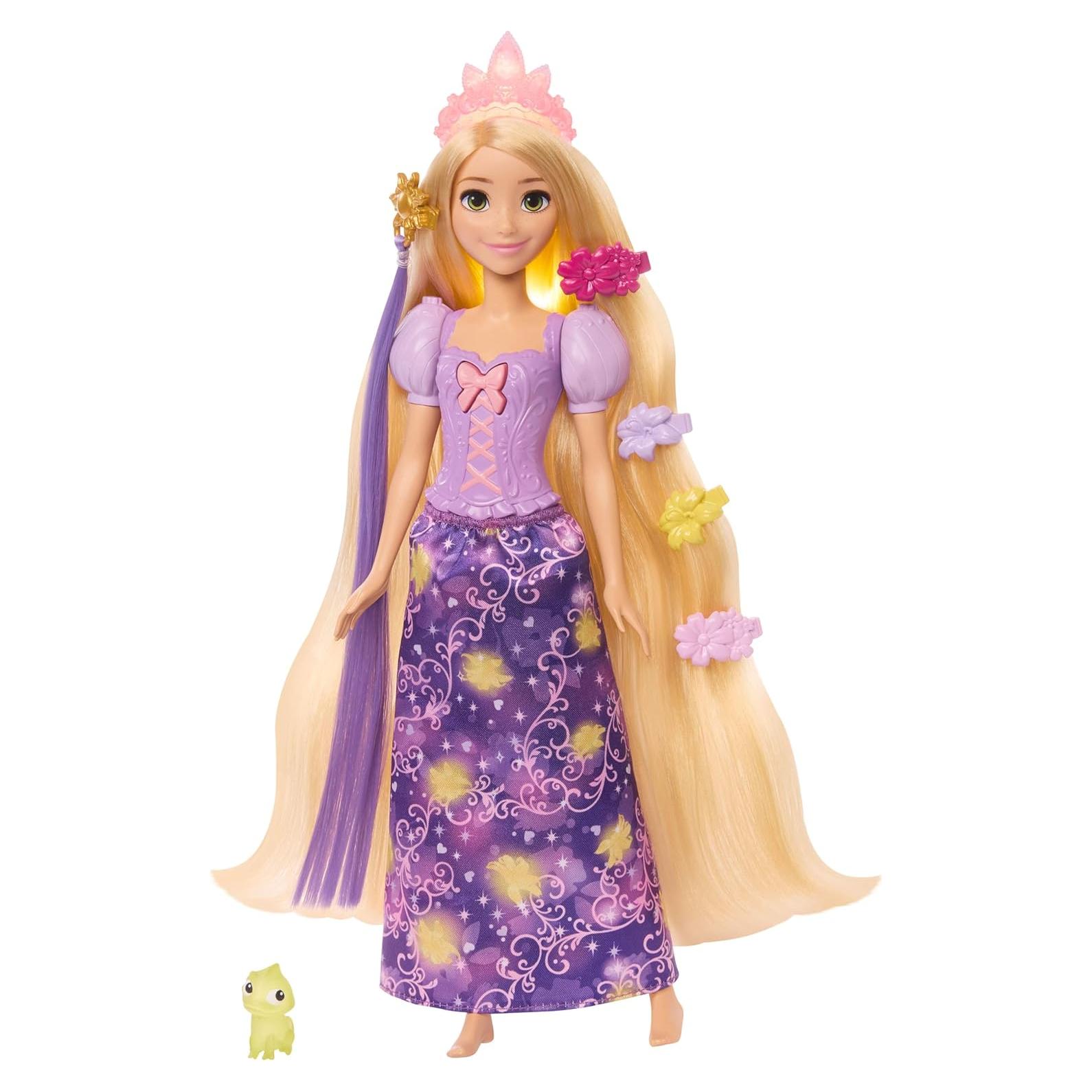 Muñeca Rapunzel de Disney Princess Mattel con Cabello Brillante