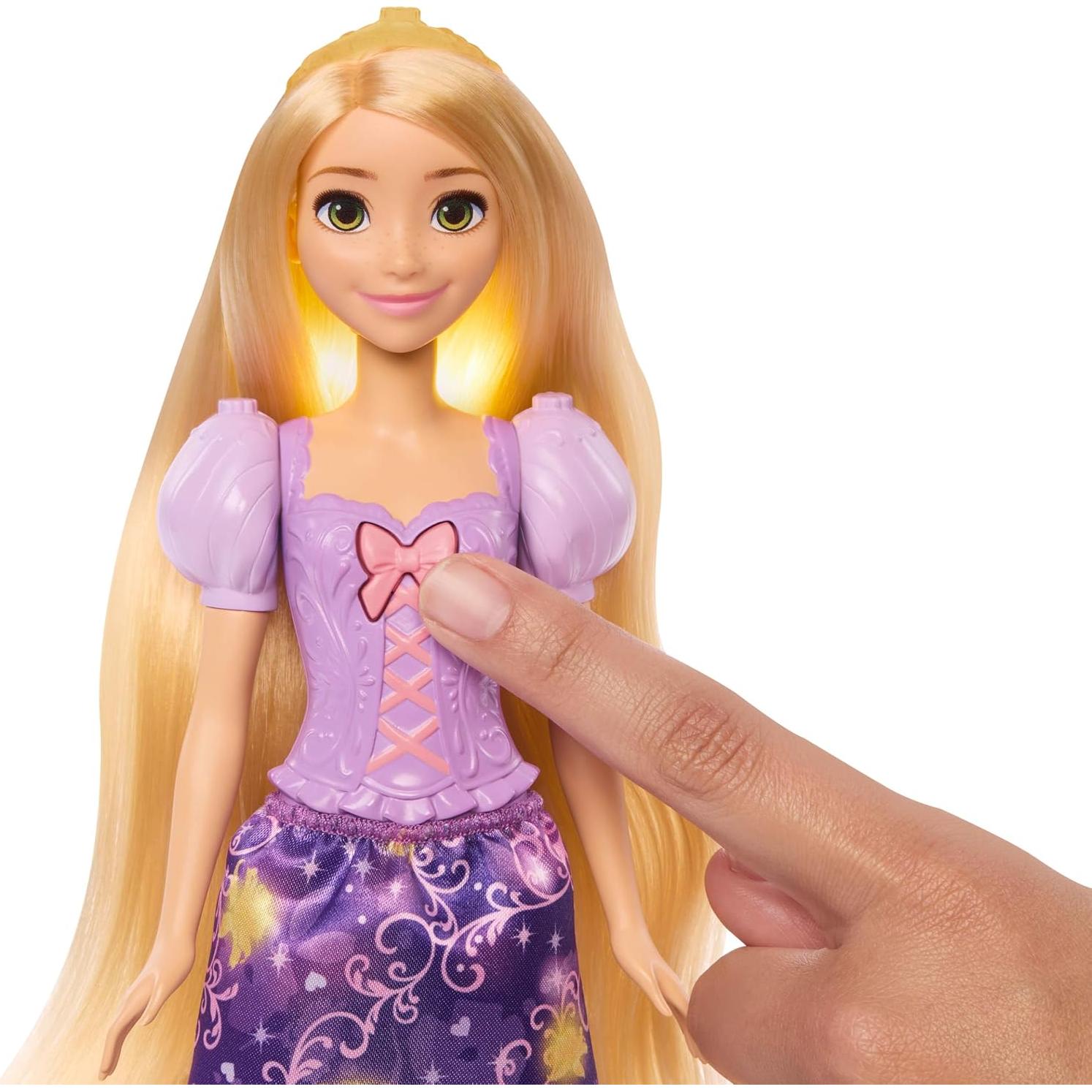 Muñeca Rapunzel de Disney Princess Mattel con Cabello Brillante