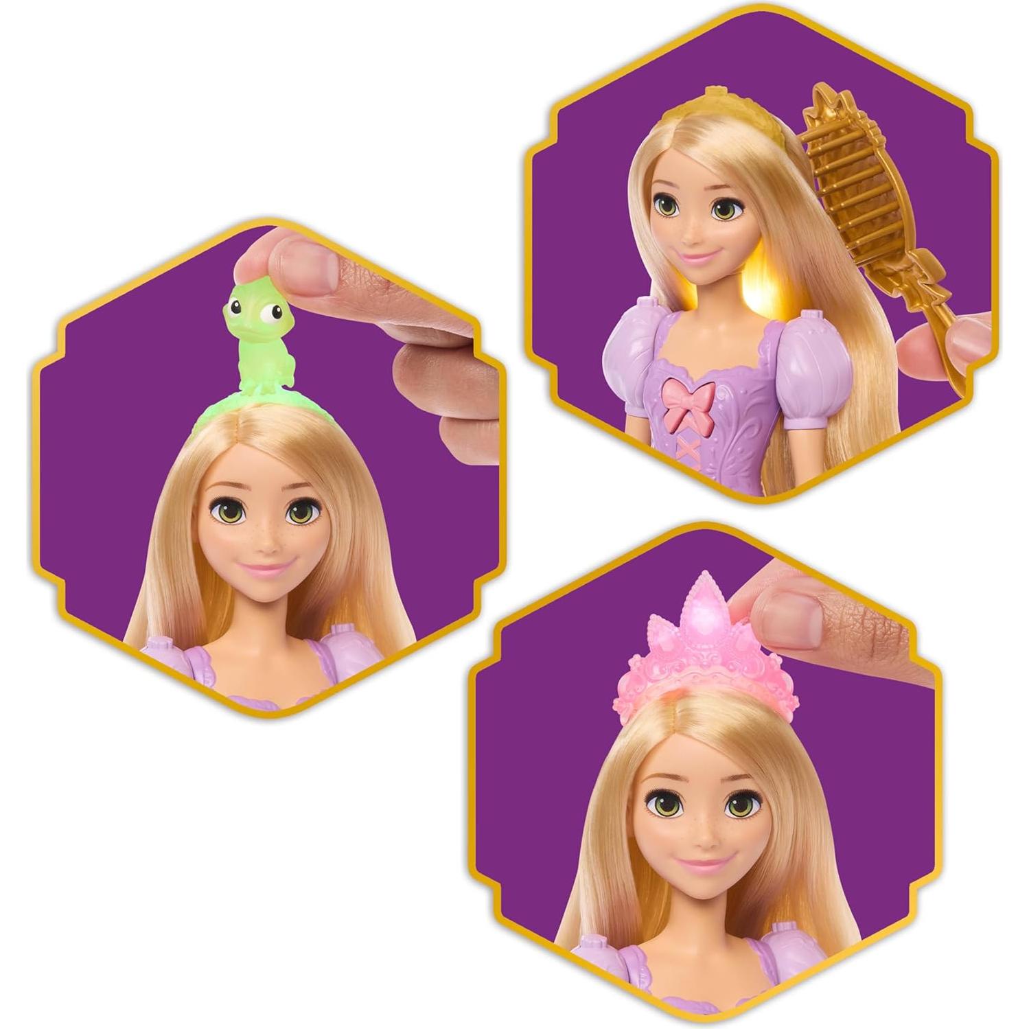 Muñeca Rapunzel de Disney Princess Mattel con Cabello Brillante