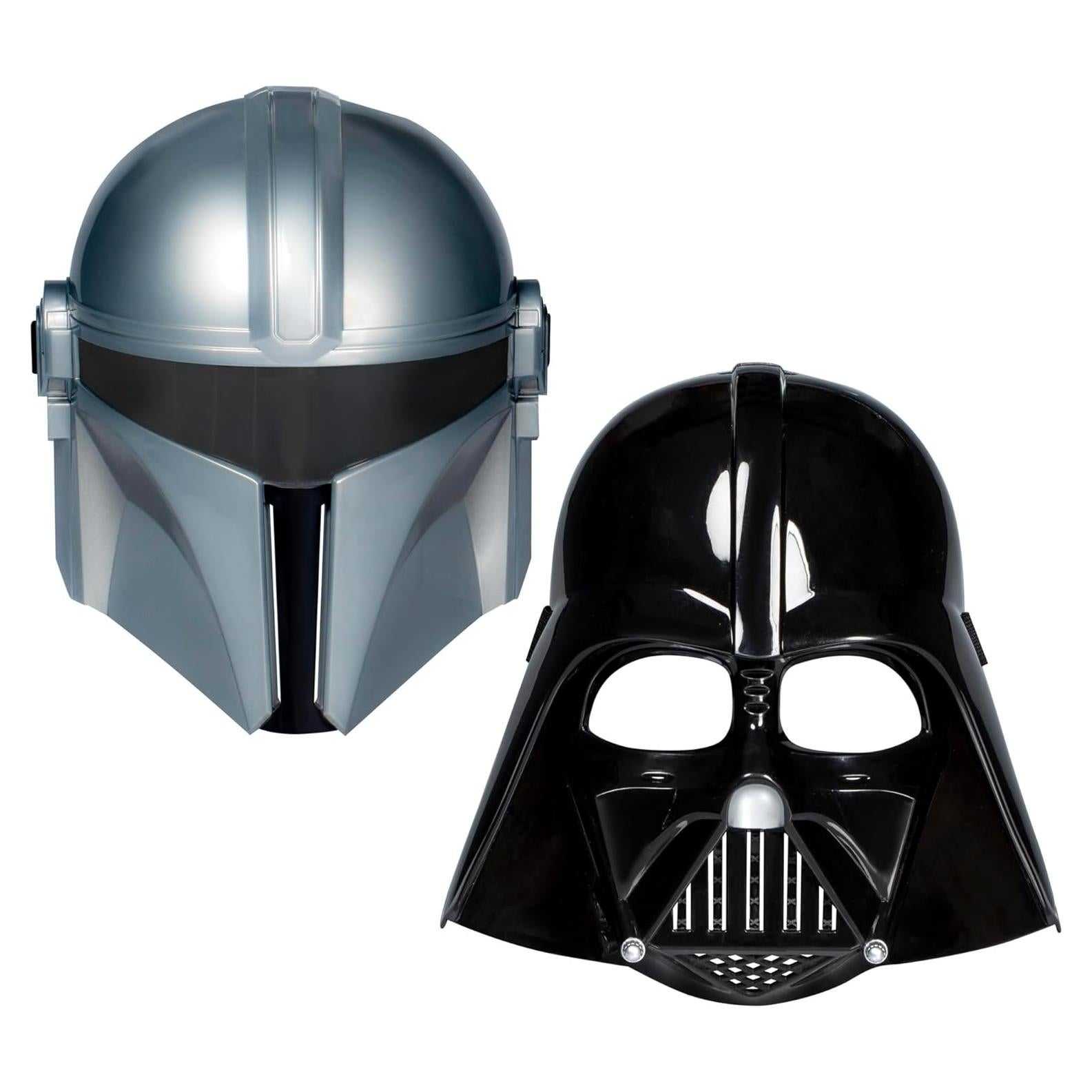 Juego de 2 Máscaras Star Wars Mandalorian y Darth Vader