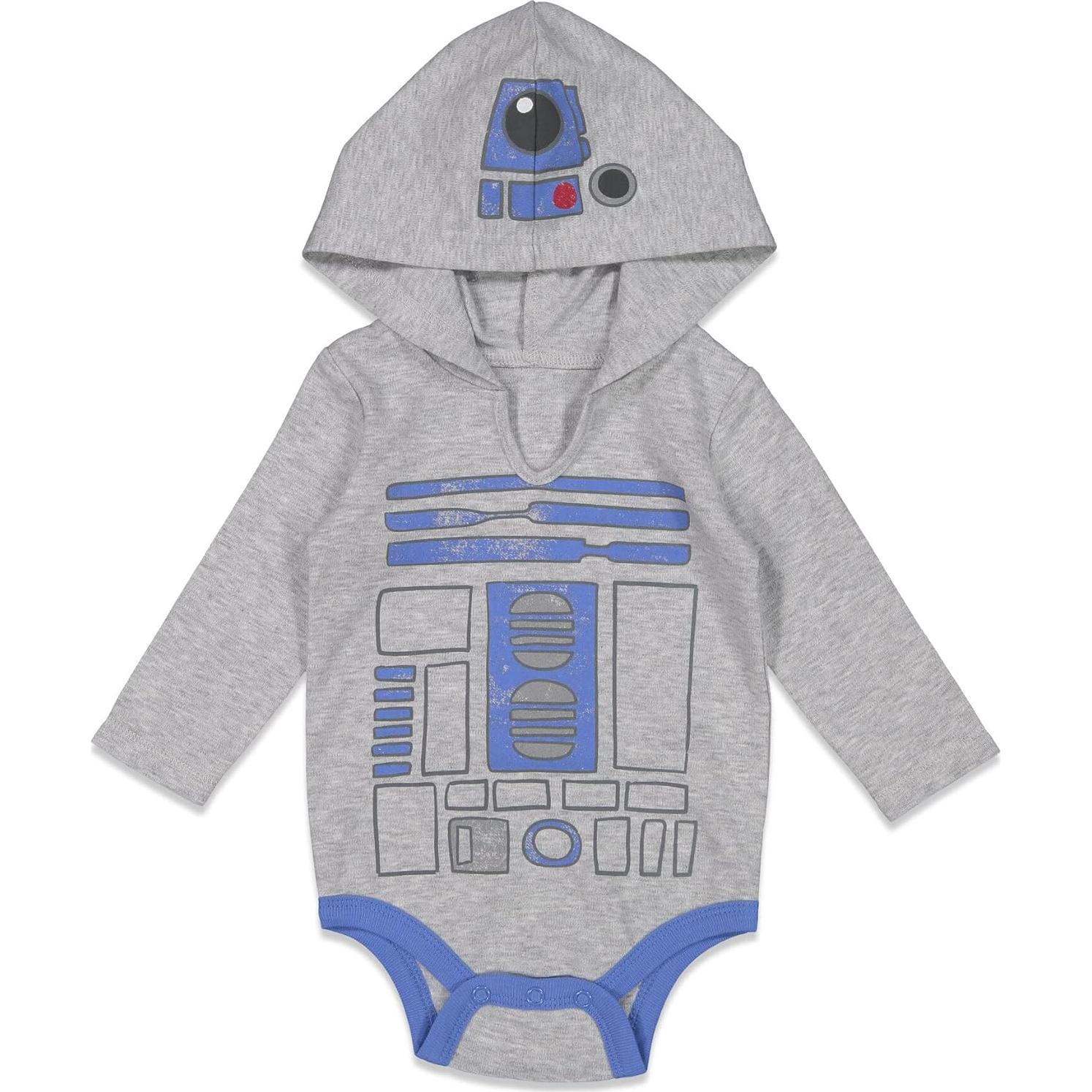 Pack 3 Trajes de Cosplay Star Wars Bebés 0-24 Meses