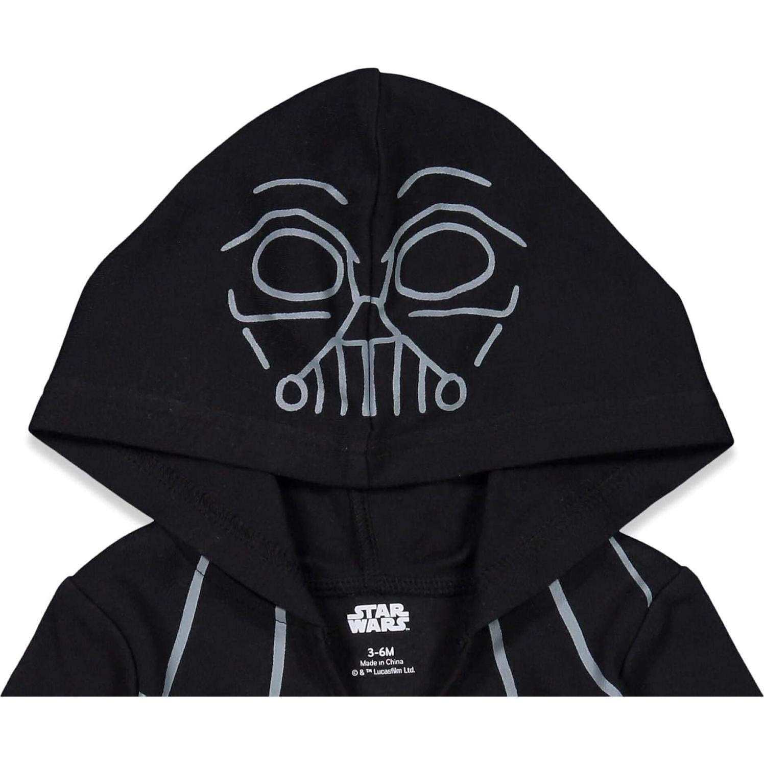 Pack 3 Trajes de Cosplay Star Wars Bebés 0-24 Meses