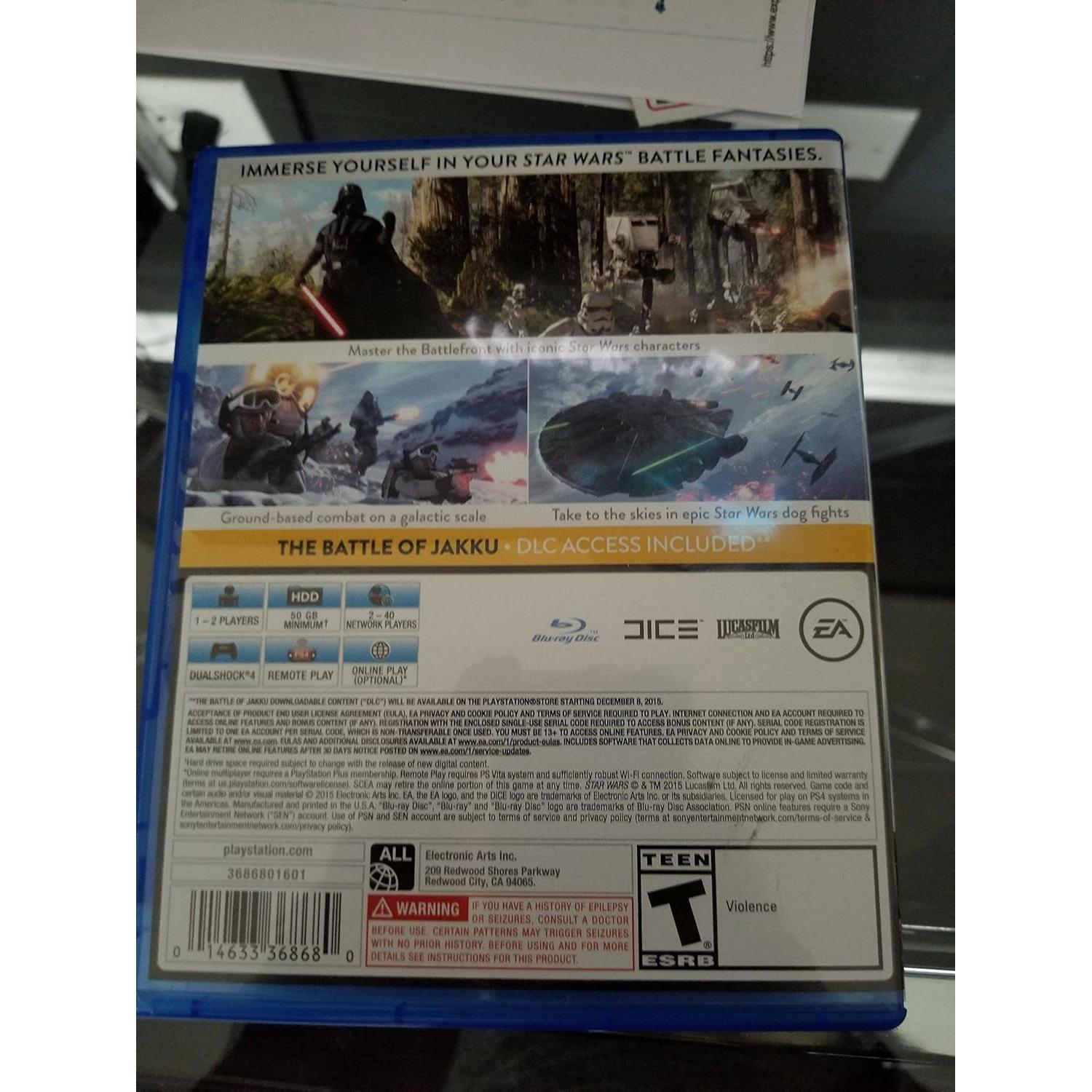 Star Wars Battlefront - Edición Estándar - PS4 - Multijugador