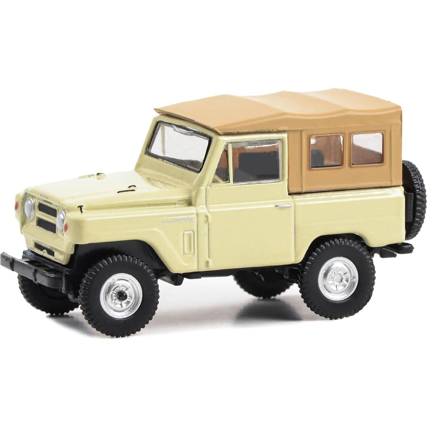 Coche Diecast Nissan Patrol 1978 Greenlight 1/64 Edición 70 Aniversario