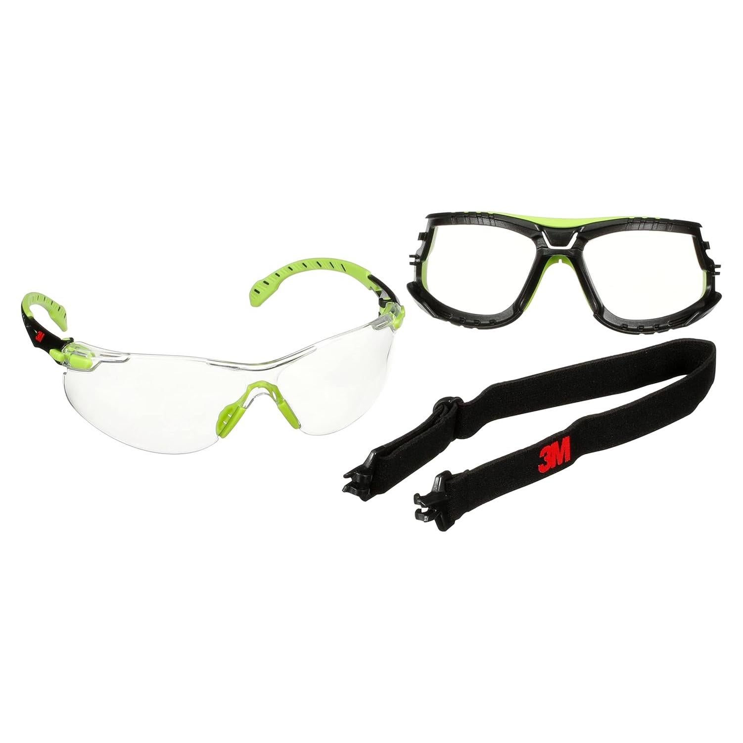 Gafas de Seguridad 3M Solus 1000 con Lente Anti-Niebla