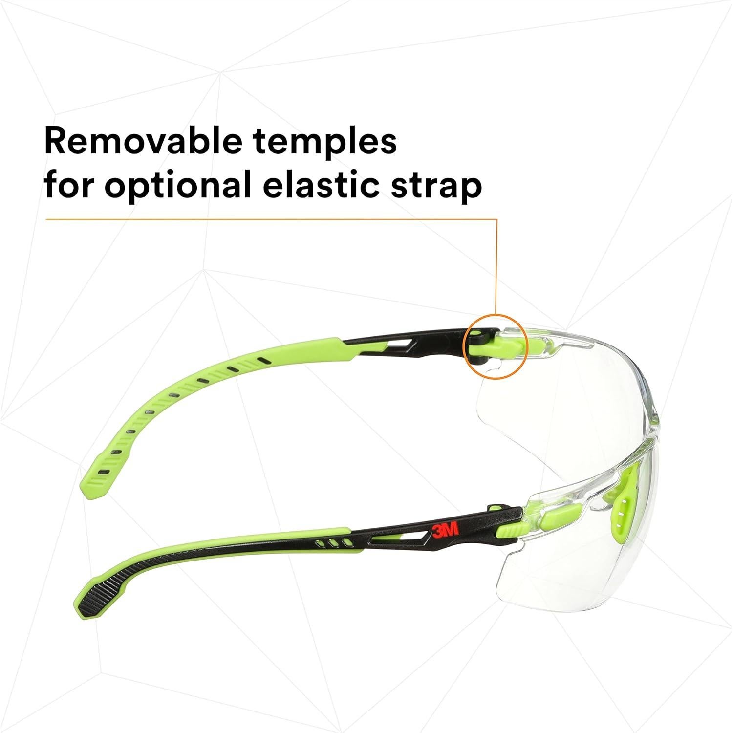 Gafas de Seguridad 3M Solus 1000 con Lente Anti-Niebla