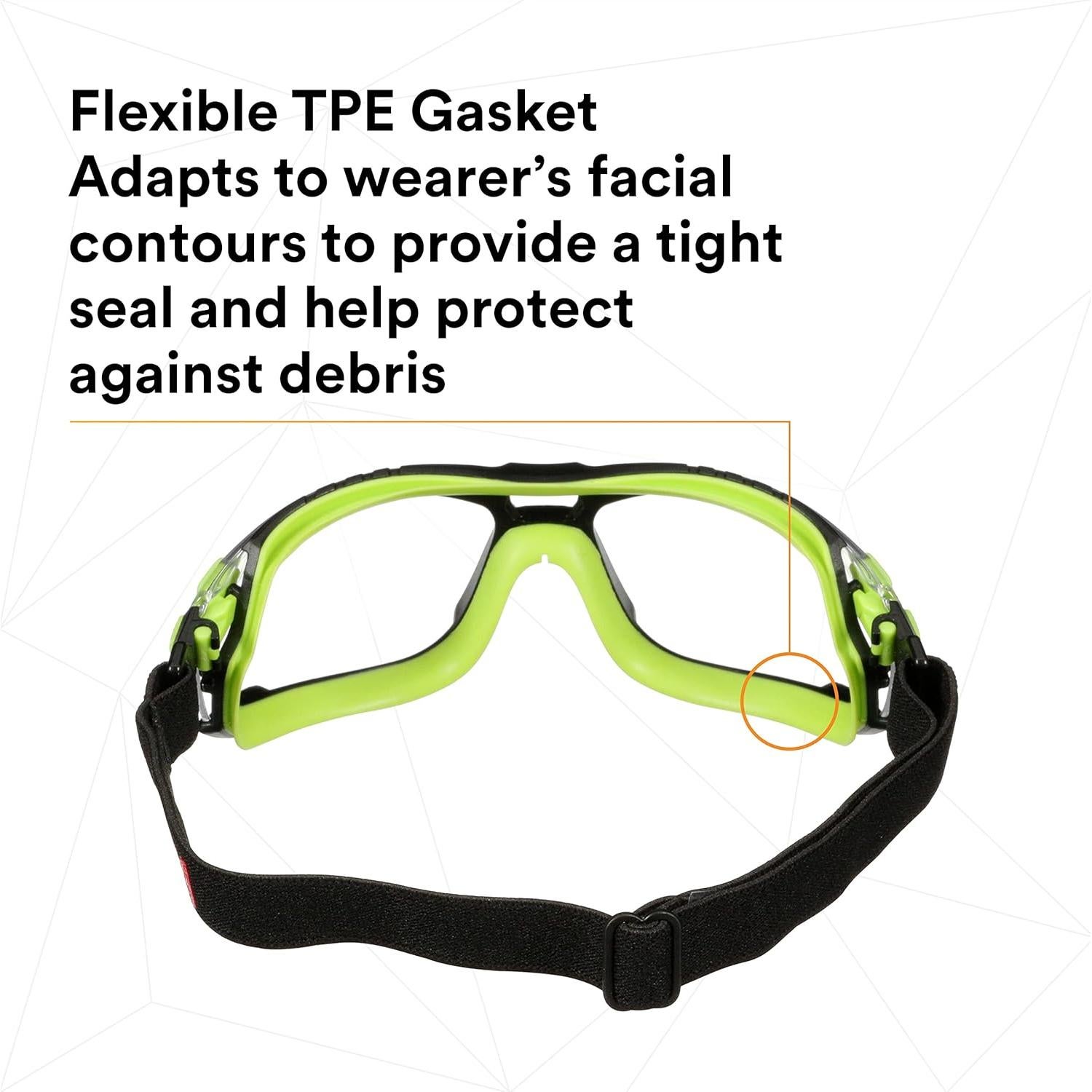 Gafas de Seguridad 3M Solus 1000 con Lente Anti-Niebla