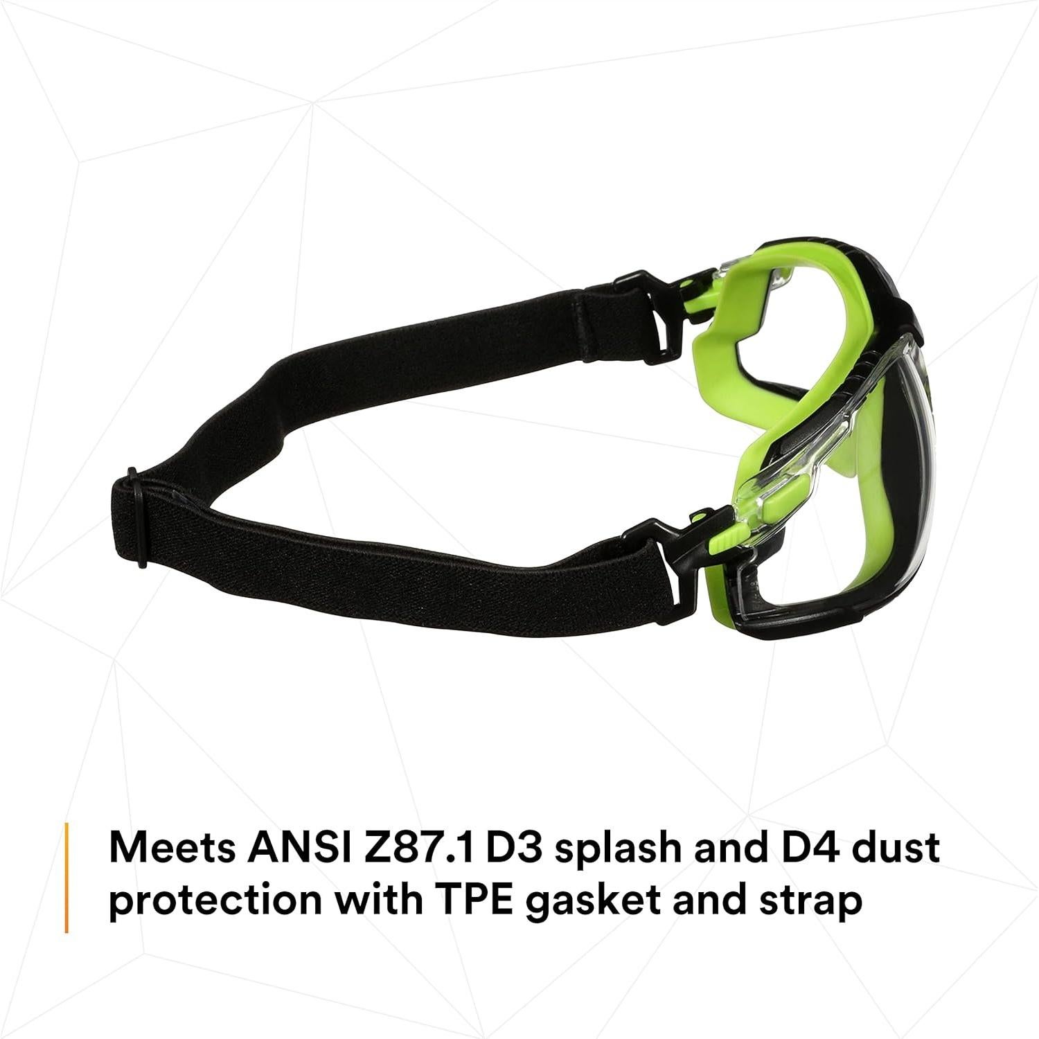 Gafas de Seguridad 3M Solus 1000 con Lente Anti-Niebla