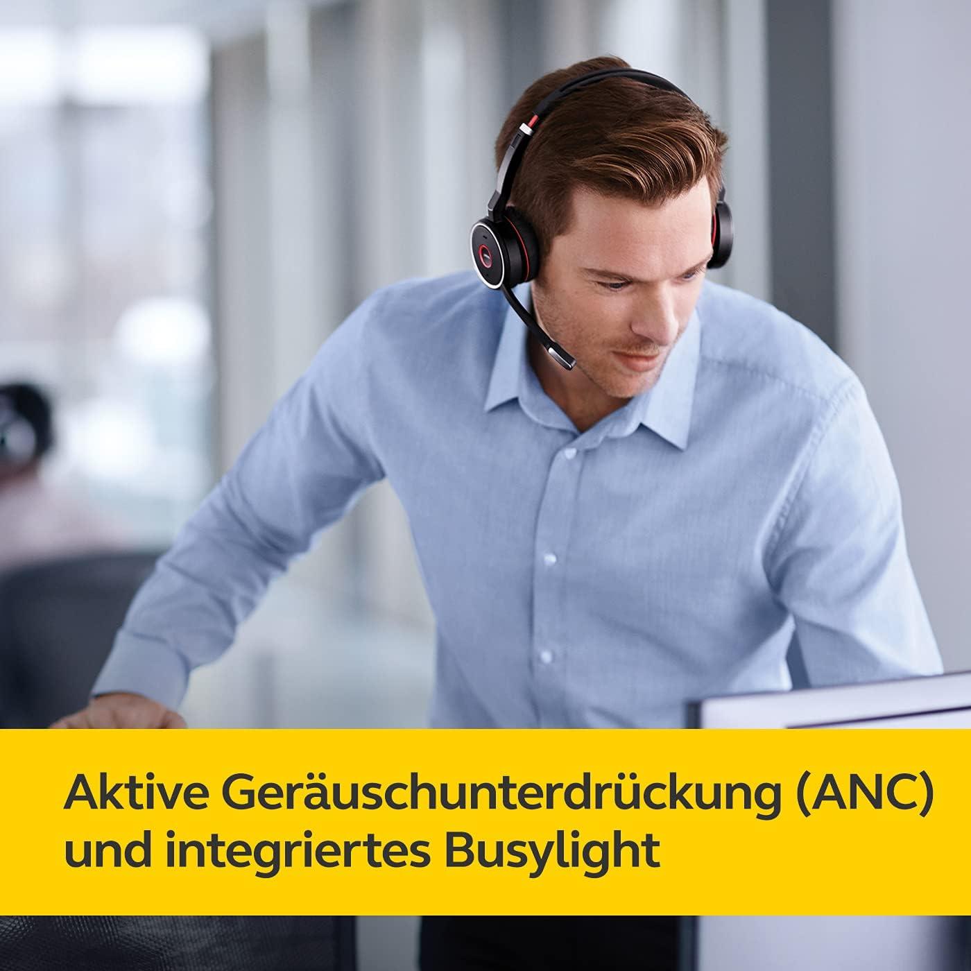 Auricular Inalámbrico Jabra EVOLVE 75 Bluetooth 30.5 m