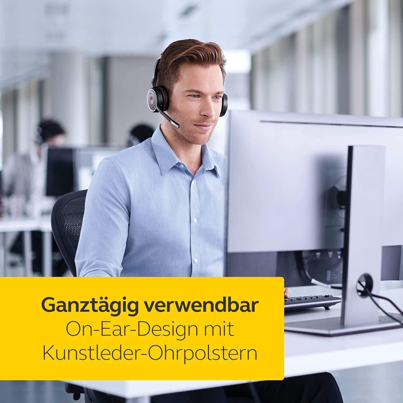 Auricular Inalámbrico Jabra EVOLVE 75 Bluetooth 30.5 m