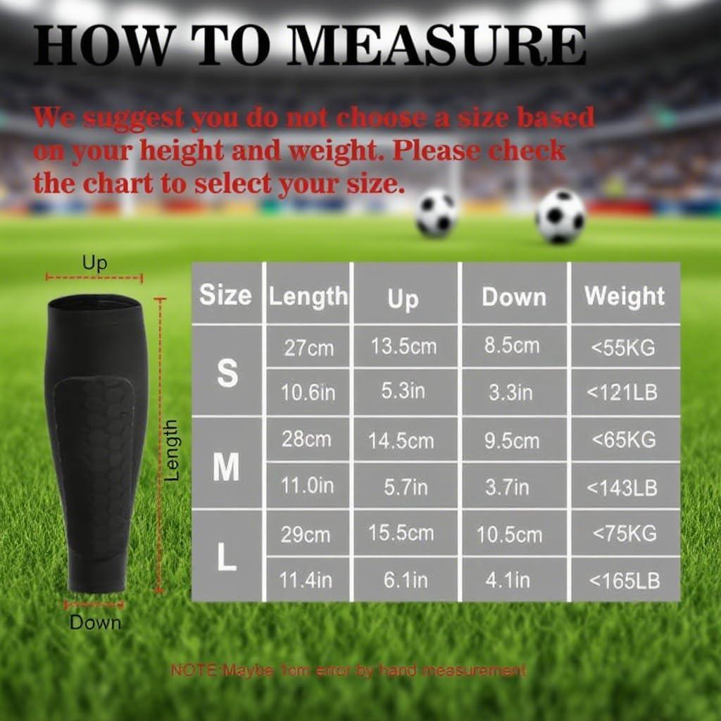 Espinilleras de Fútbol Cialoss Hutui para Niños y Adultos