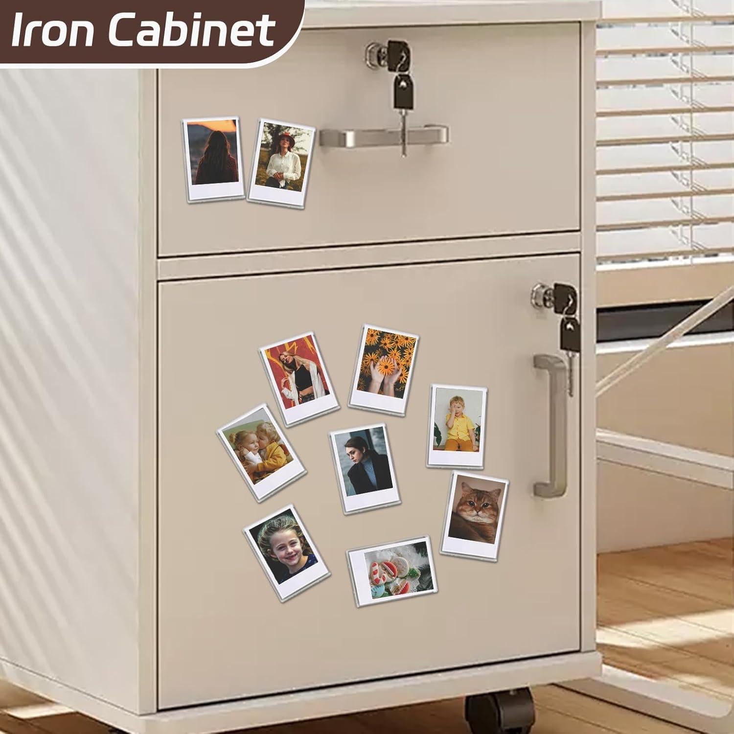 Paquete de 10 Marcos de Fotos Acrílicos Magnéticos LIANHELILAI 5x7 cm