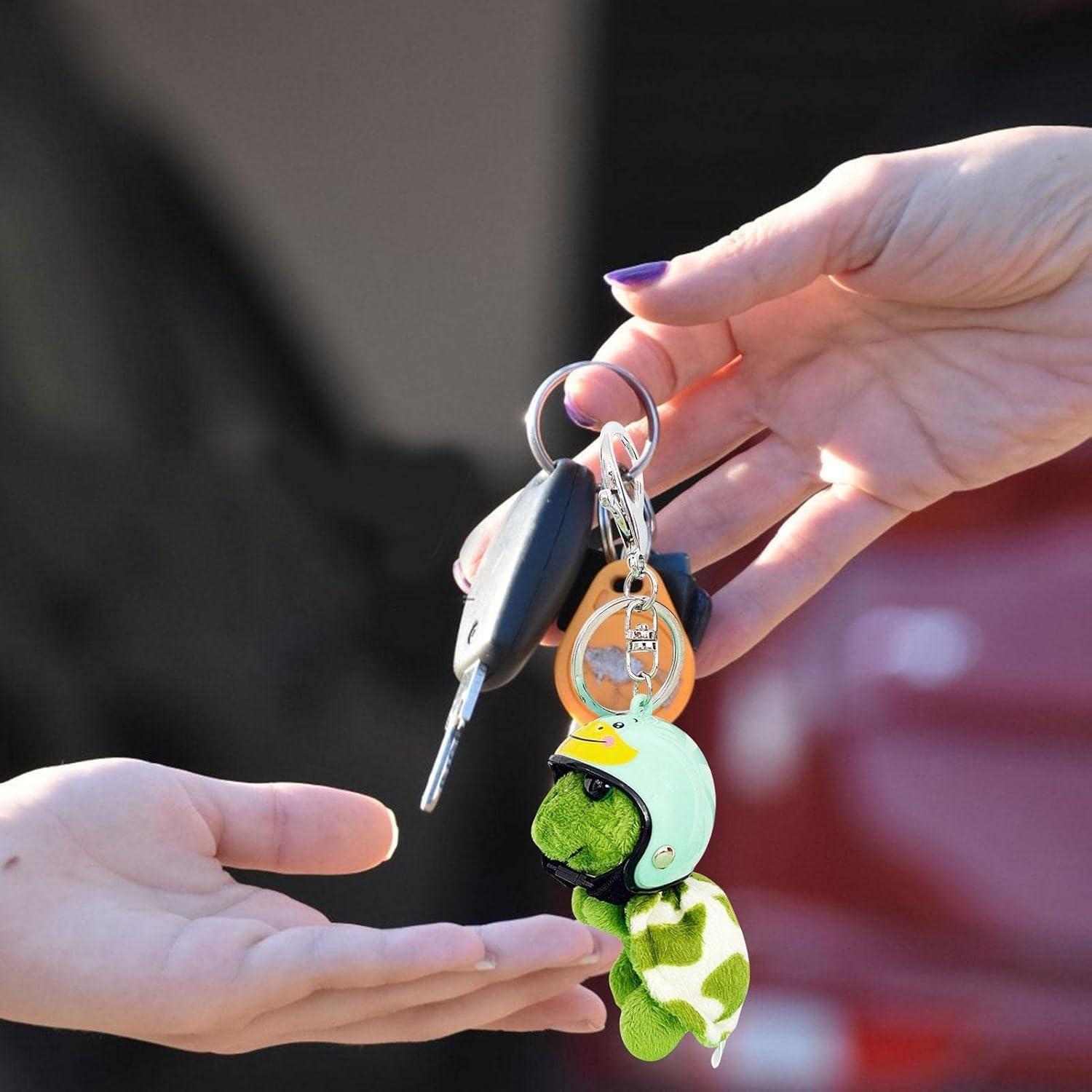 Llavero de Tortuga Marina de Peluche Jizlan - Verde