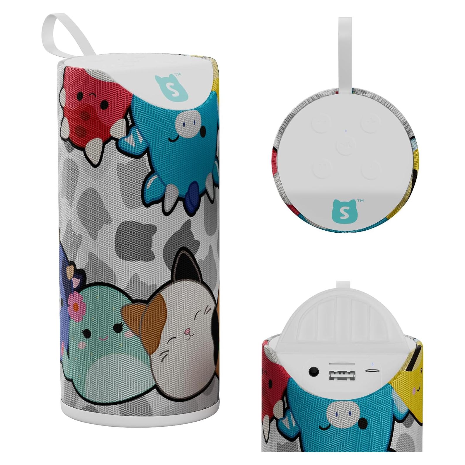 Altavoz Bluetooth Squishmallows - Resistente al Agua, 3h Reproducción