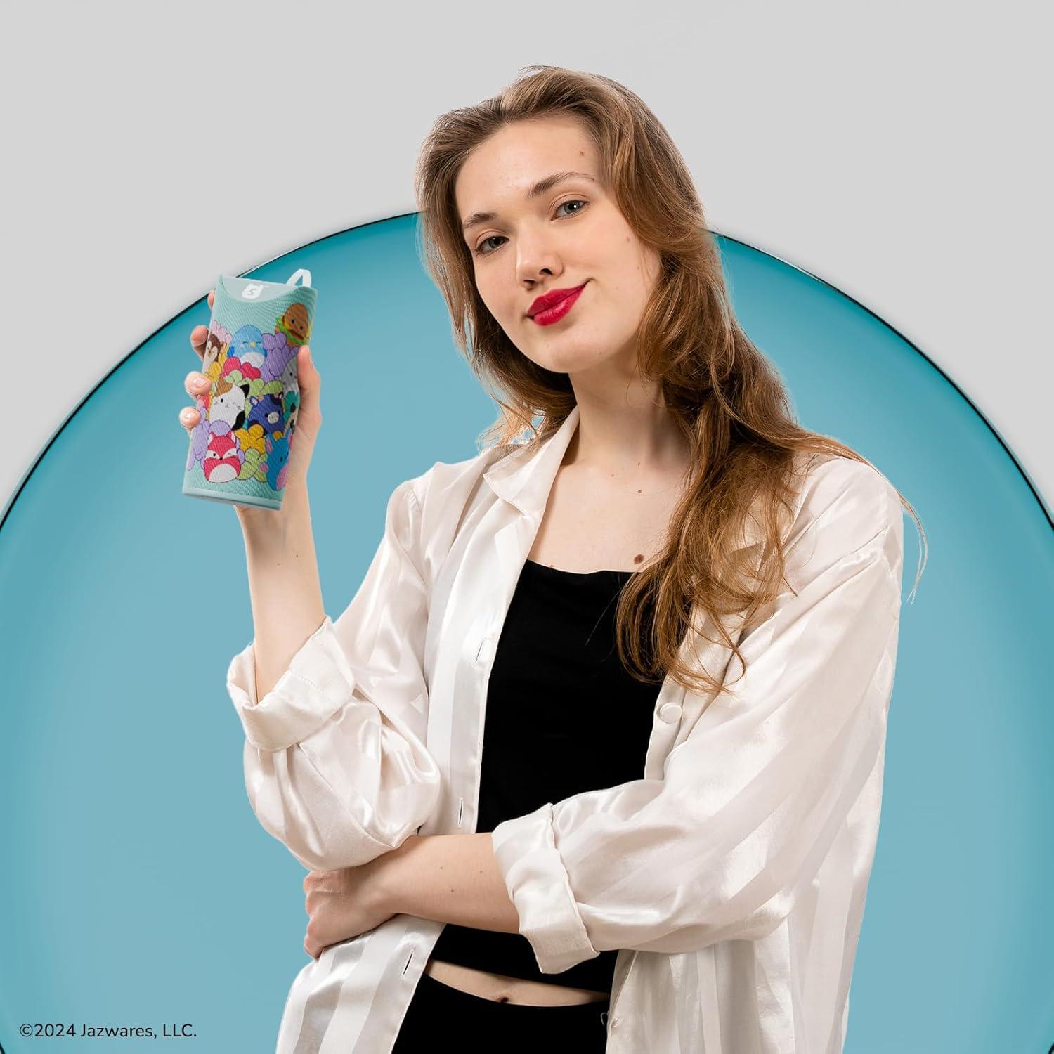 Altavoz Bluetooth Squishmallows - Resistente al Agua, 3h Reproducción