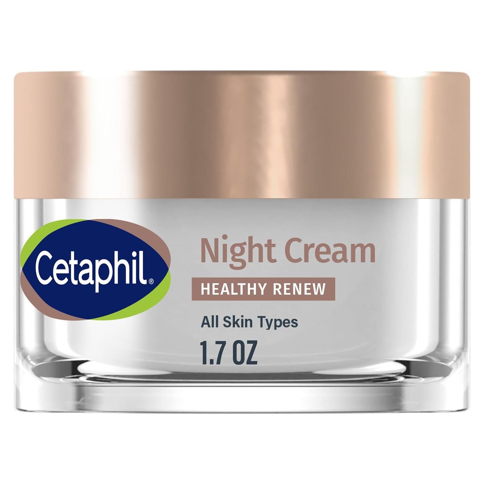Crema Nocturna Reafirmante Cetaphil Healthy Renew 48 g - Antiarrugas