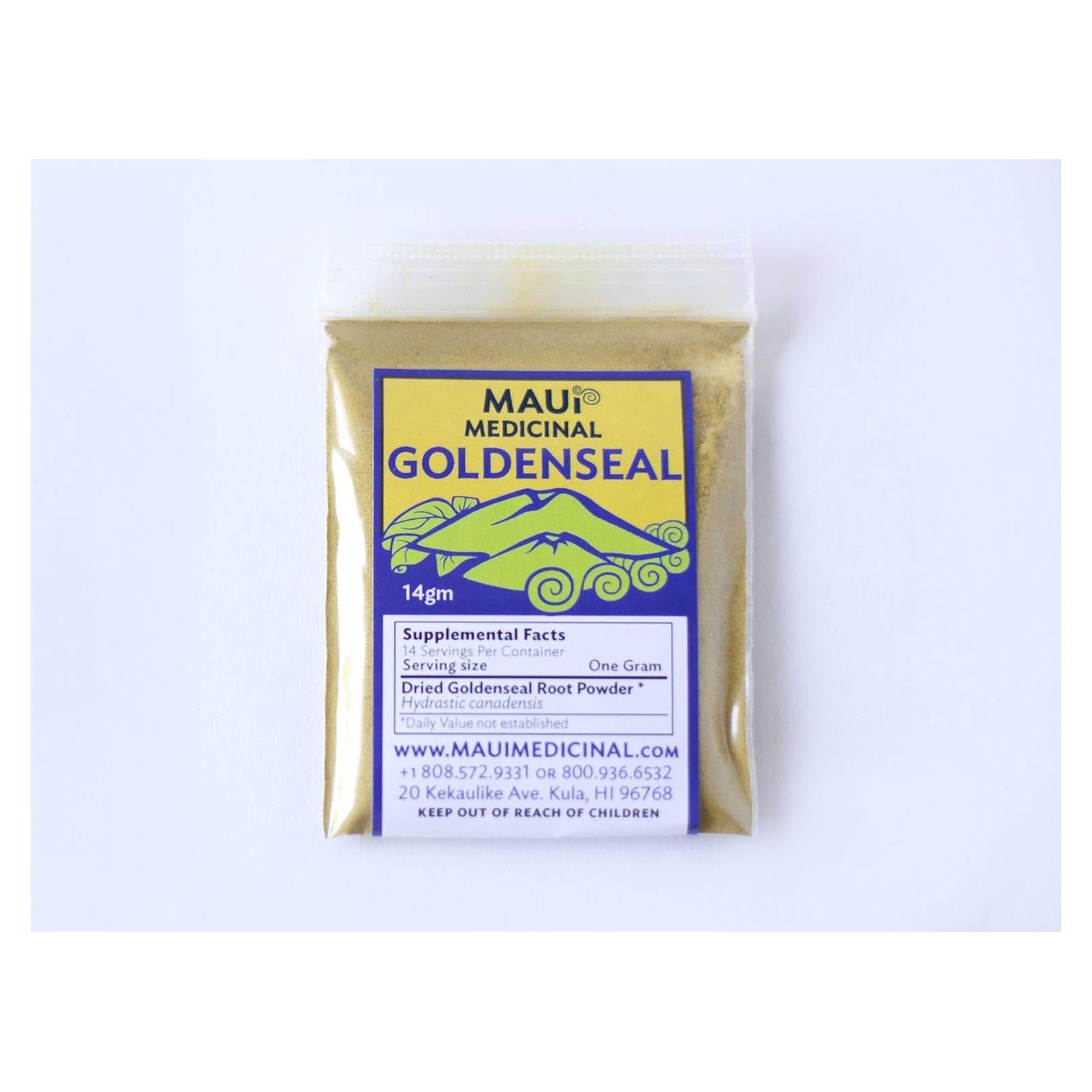 Polvo de raíz de sello de oro Maui Medicinal 14 g - Inmunidad