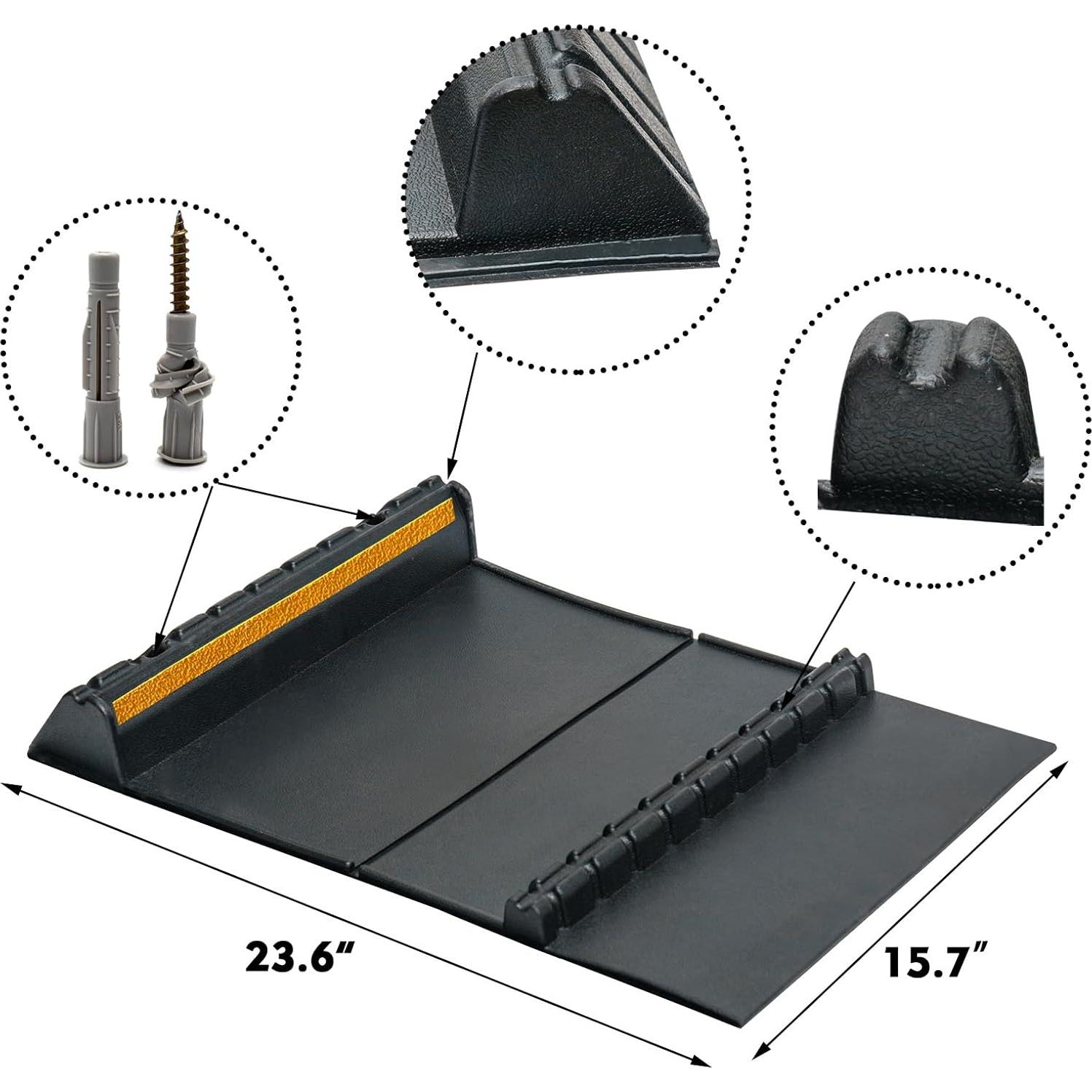Alfombrilla de Guía de Estacionamiento F COME 60x40cm Antideslizante
