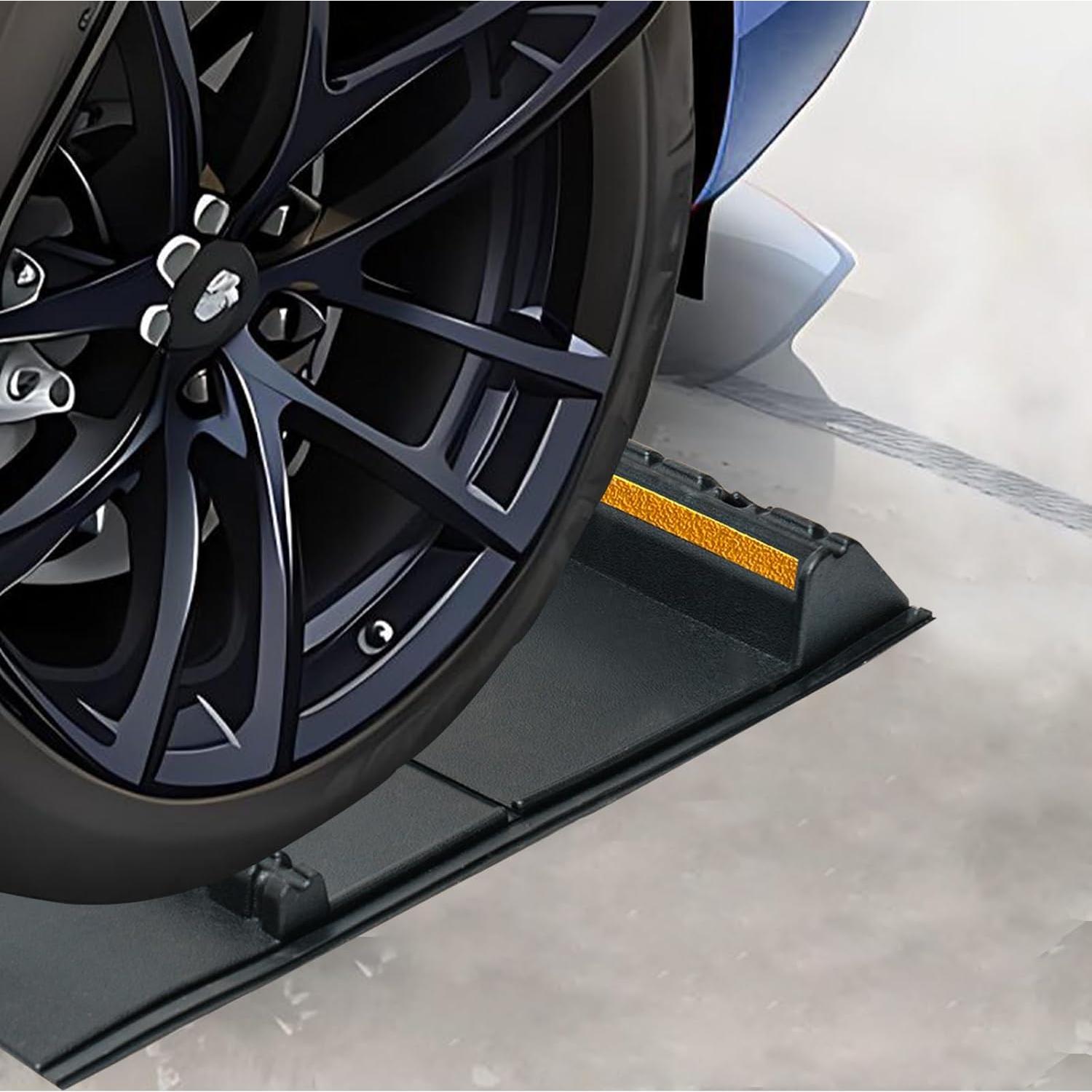 Alfombrilla de Guía de Estacionamiento F COME 60x40cm Antideslizante