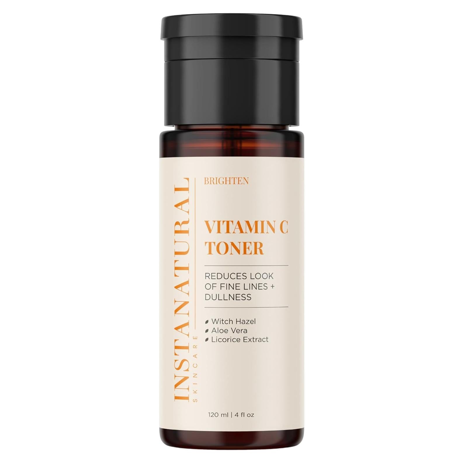 Tónico Facial Vitamina C InstaNatural 118ml Aclara y Equilibra