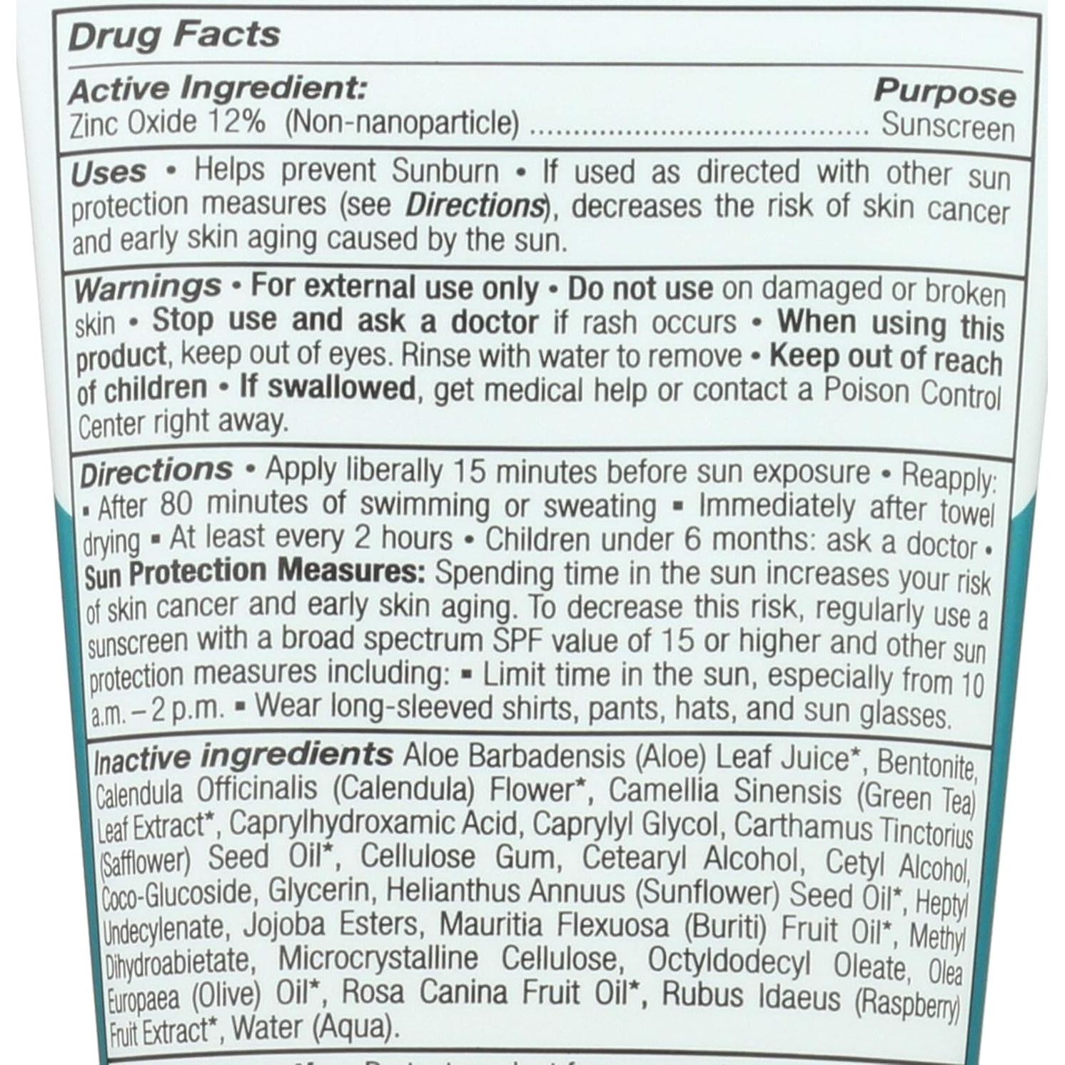 Protector Solar Mineral All Good SPF 30 - 85 g, Resistente al Agua