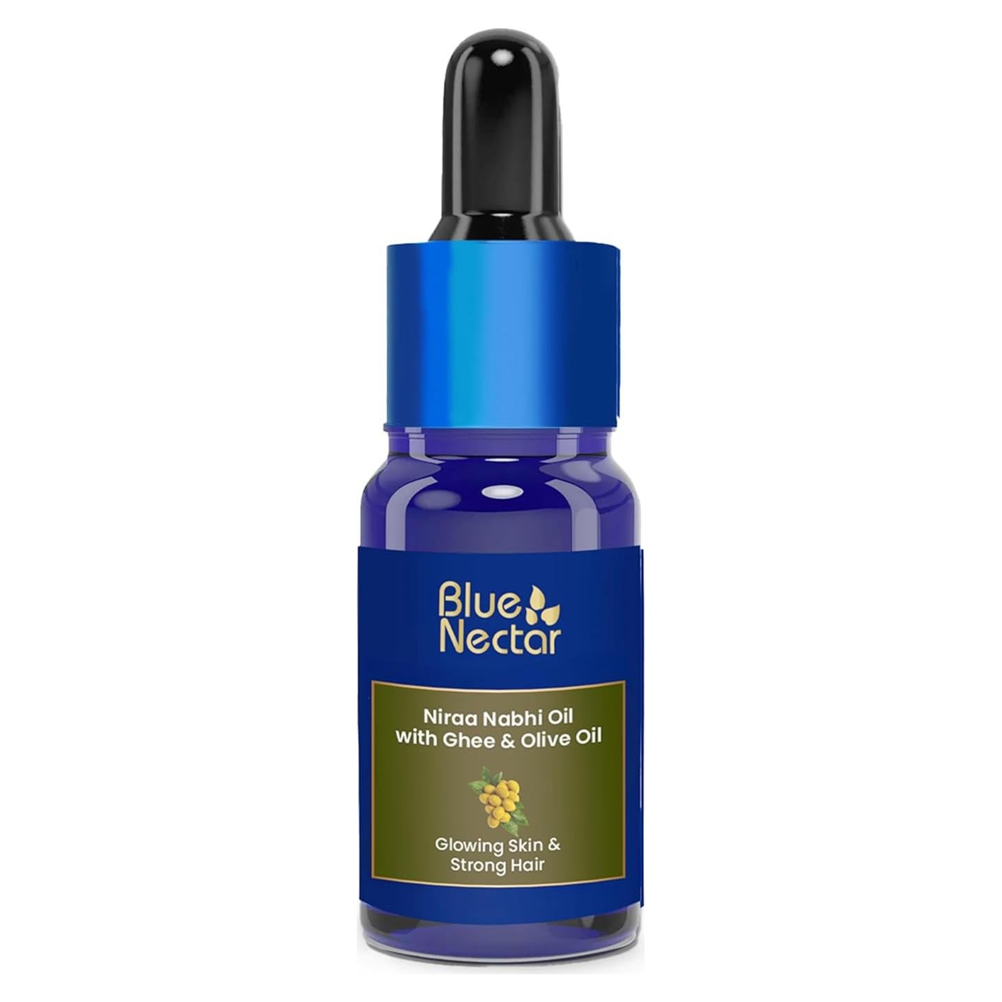 Aceite de Ombligo Ayurvédico Blue Nectar 9.8 ml con Ghee y Oliva