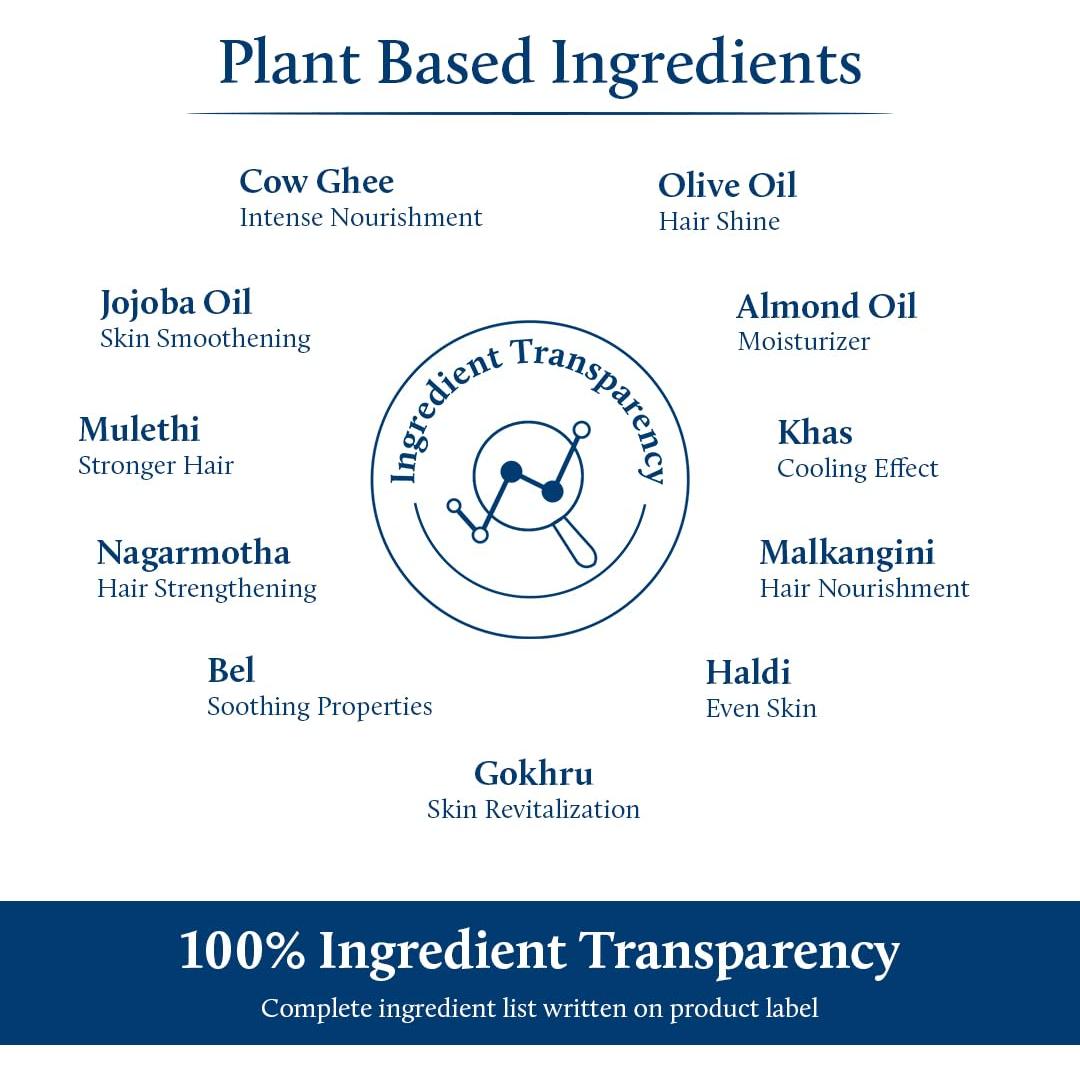 Aceite de Ombligo Ayurvédico Blue Nectar 9.8 ml con Ghee y Oliva