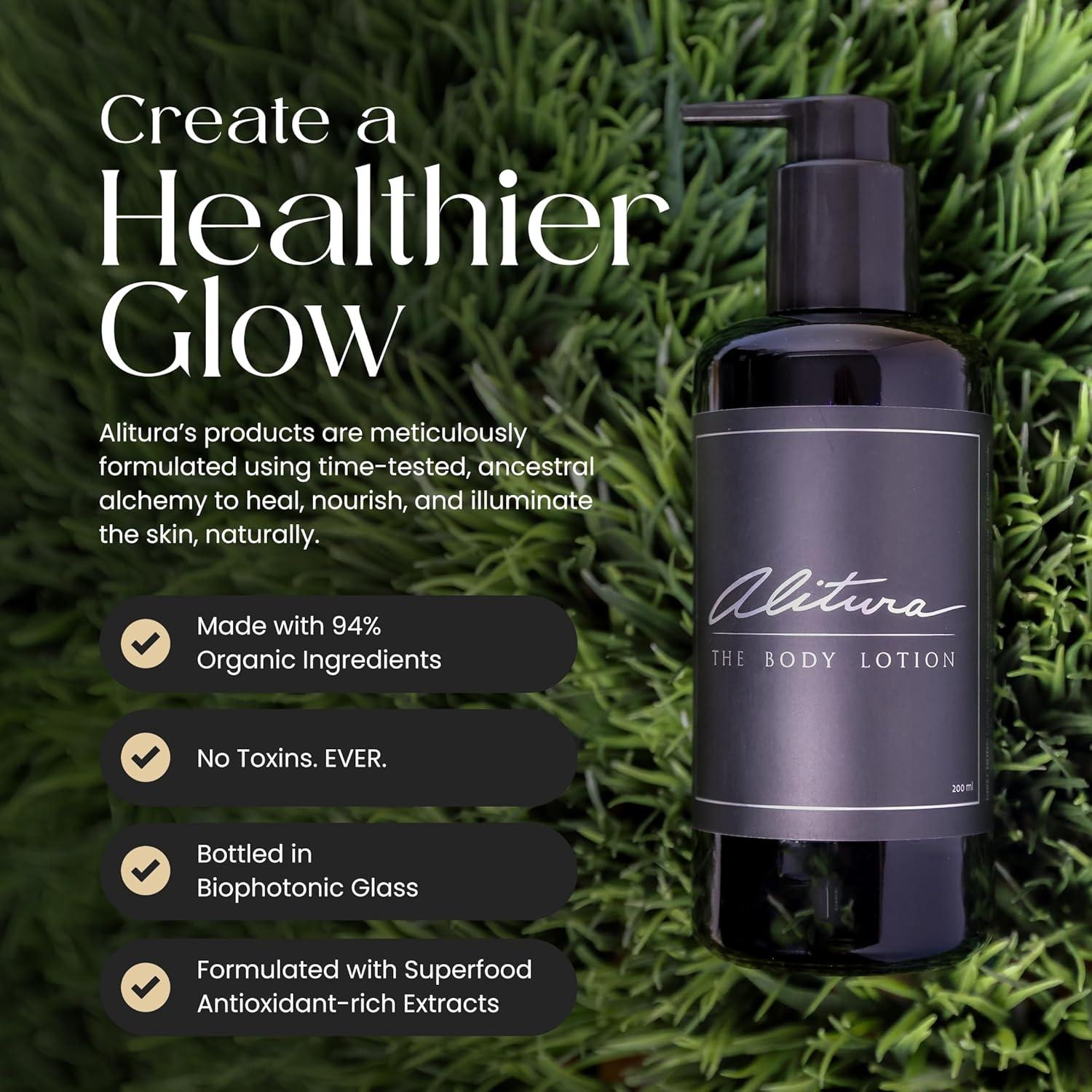 Loción Hidratante Orgánica Alitura 200ml - Antienvejecimiento