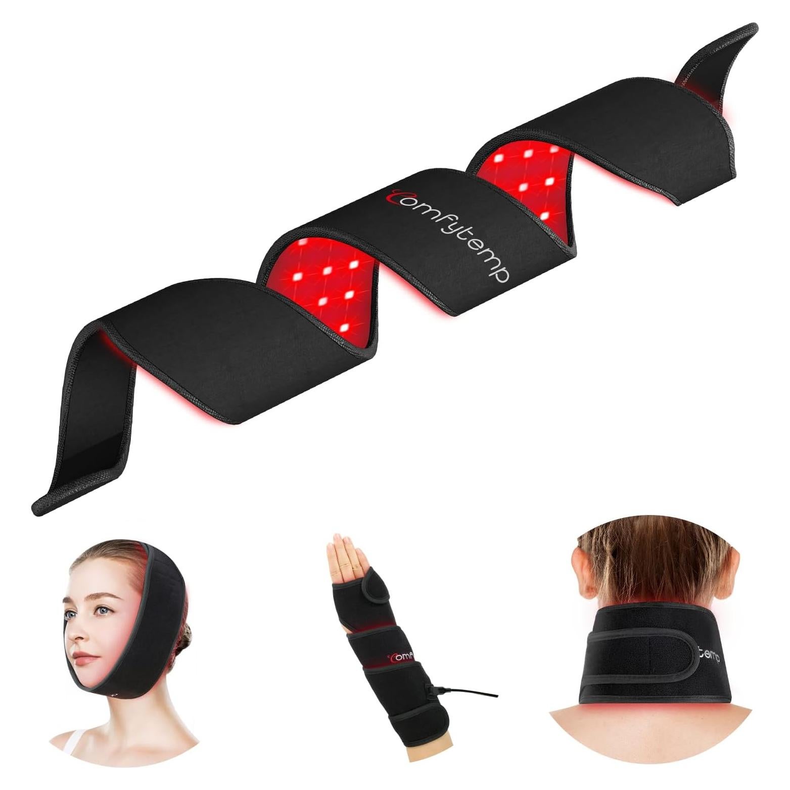 Faja de Luz Roja Comfytemp 94 cm para Alivio de Dolor