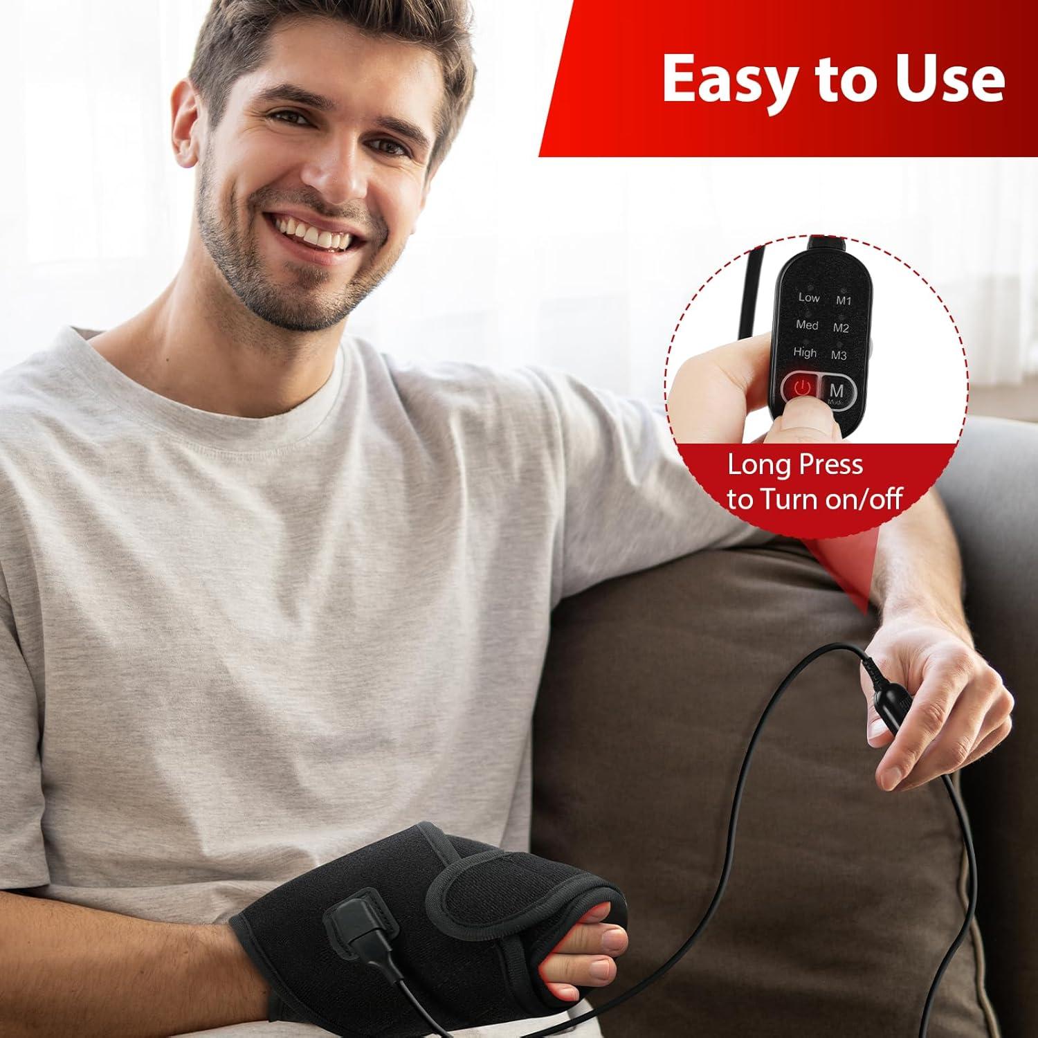 Faja de Luz Roja Comfytemp 94 cm para Alivio de Dolor