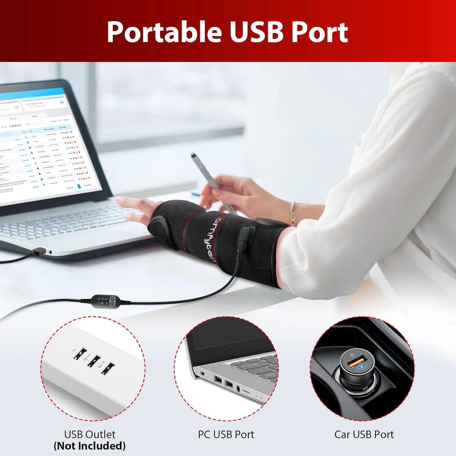 Faja de Luz Roja Comfytemp 94 cm para Alivio de Dolor