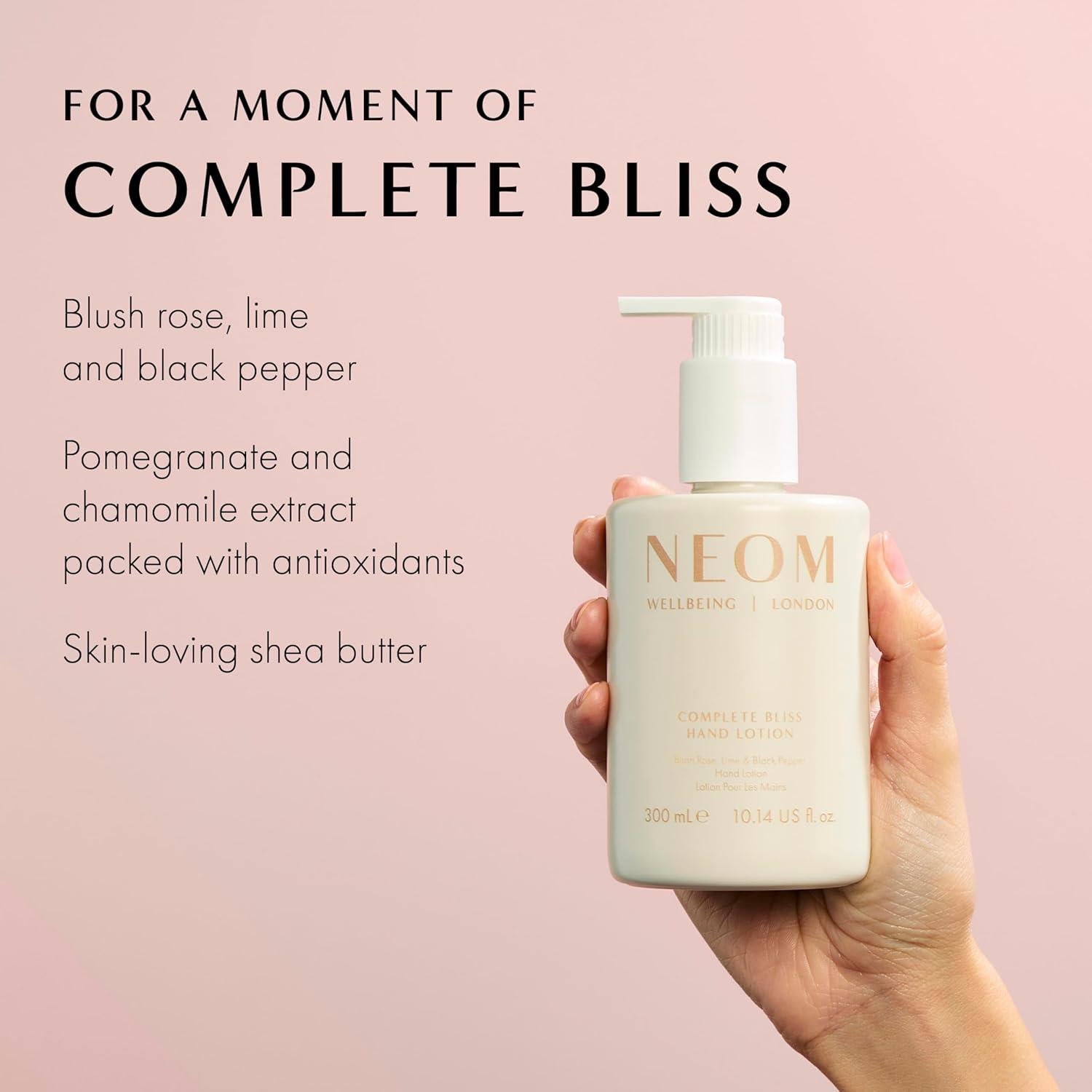 Loción de Manos NEOM 300ml Plenitud Completa con Aceites Esenciales